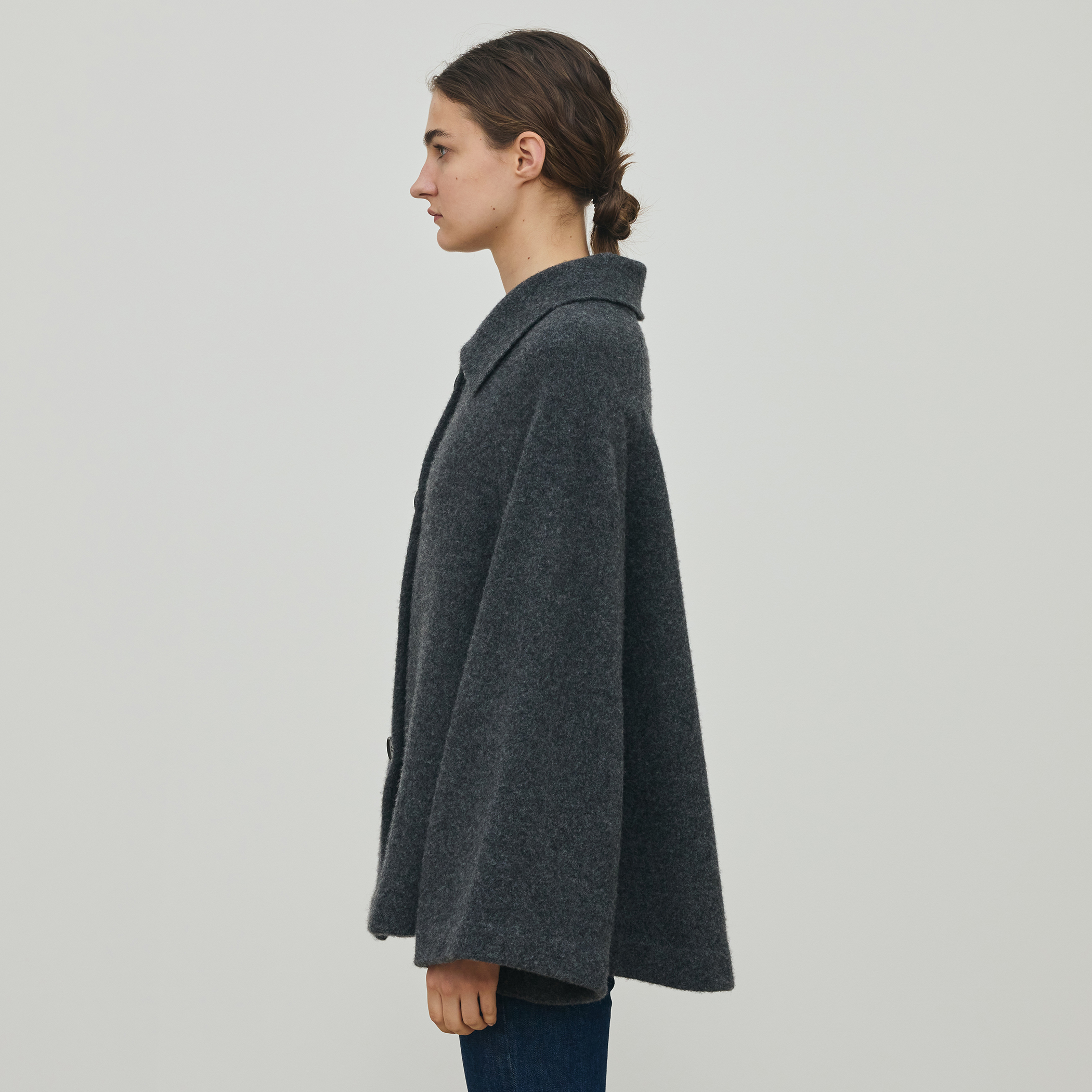 ライトウールニット ステンカラーコート｜トゥモローランド 公式通販