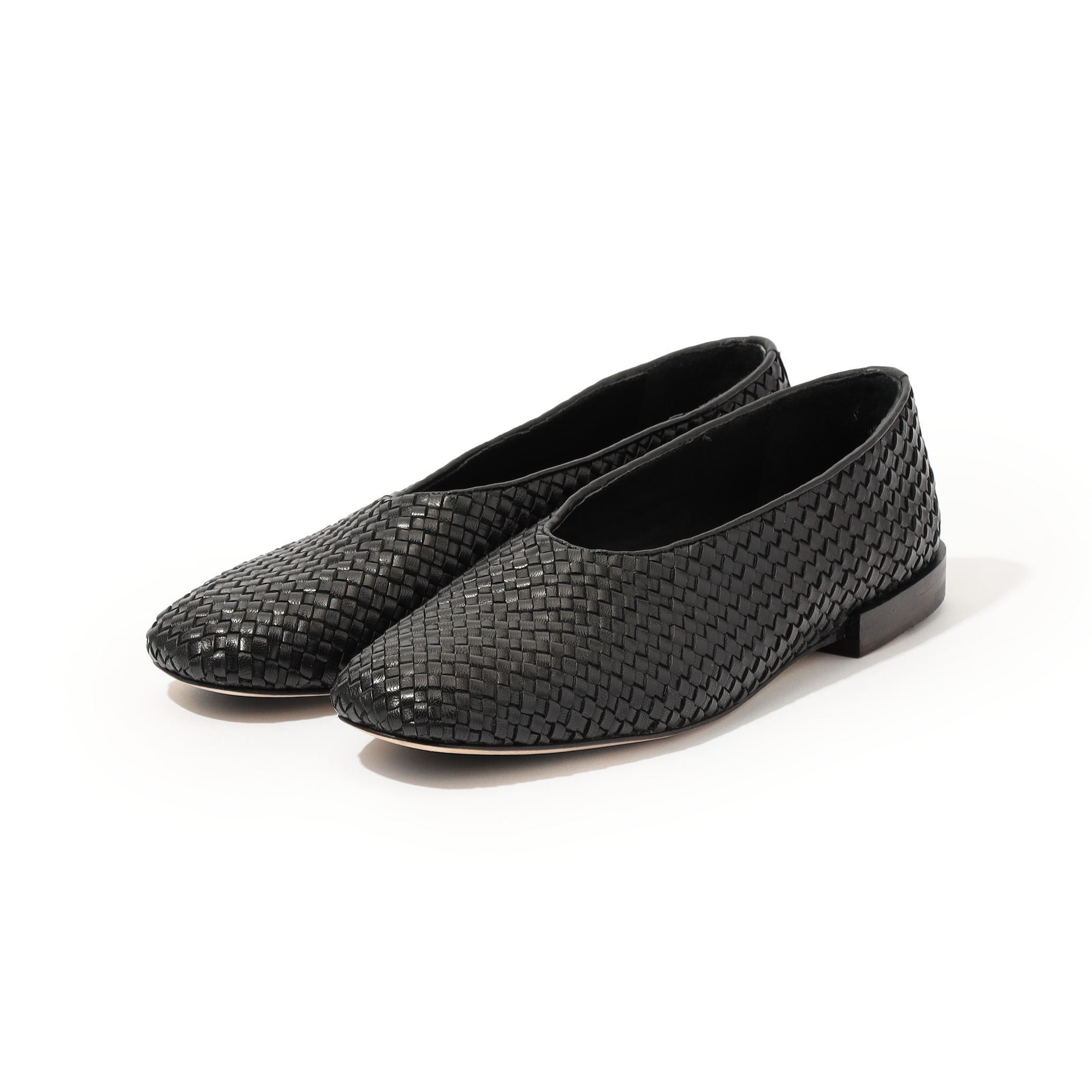 GALERIE VIE レザーメッシュパンプス