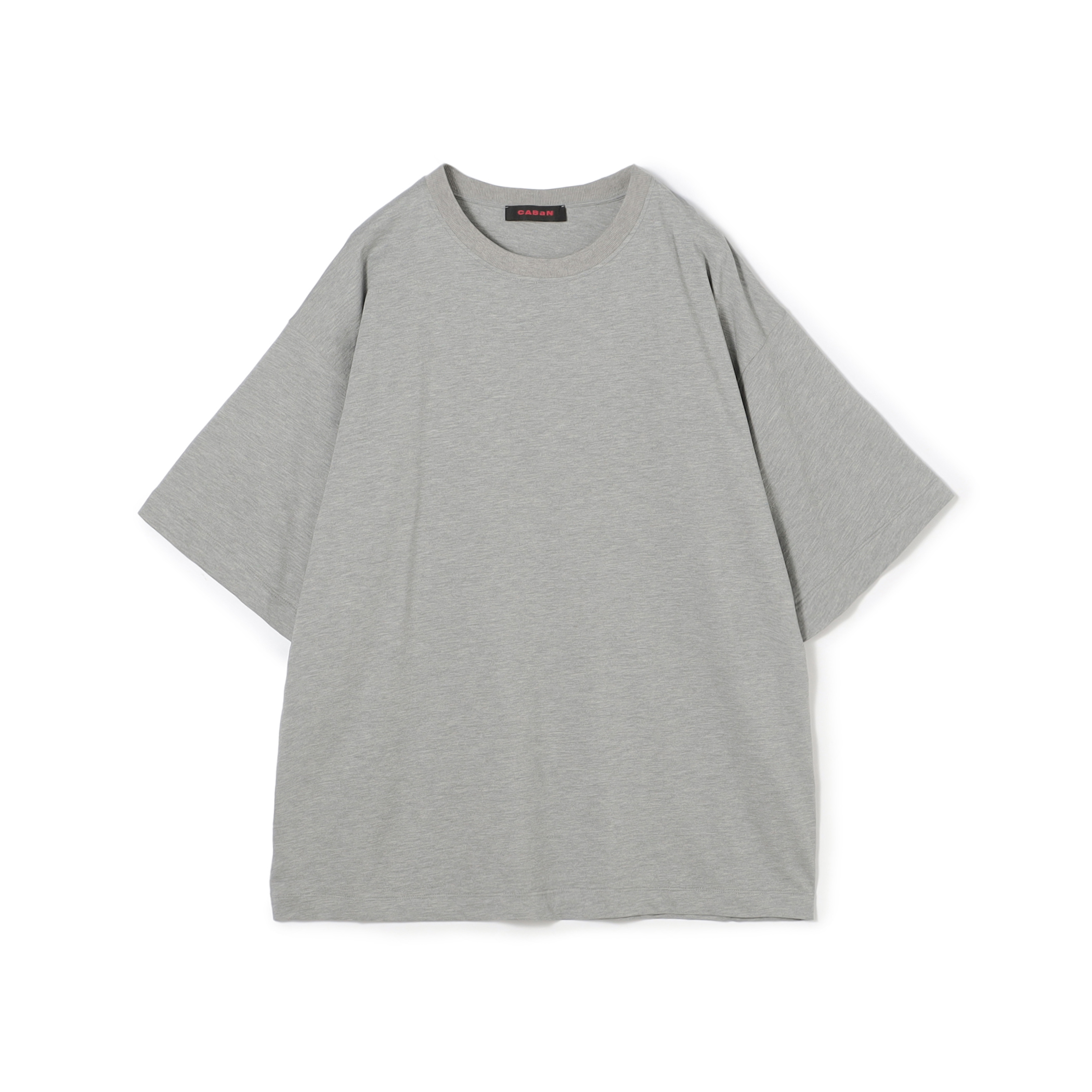 CABaN コットン ドロップショルダークルーネックプルオーバー