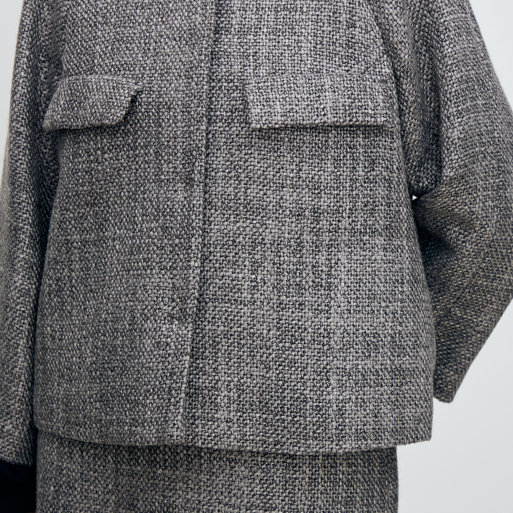 ロービングツイード Aラインジャケット｜トゥモローランド 公式通販