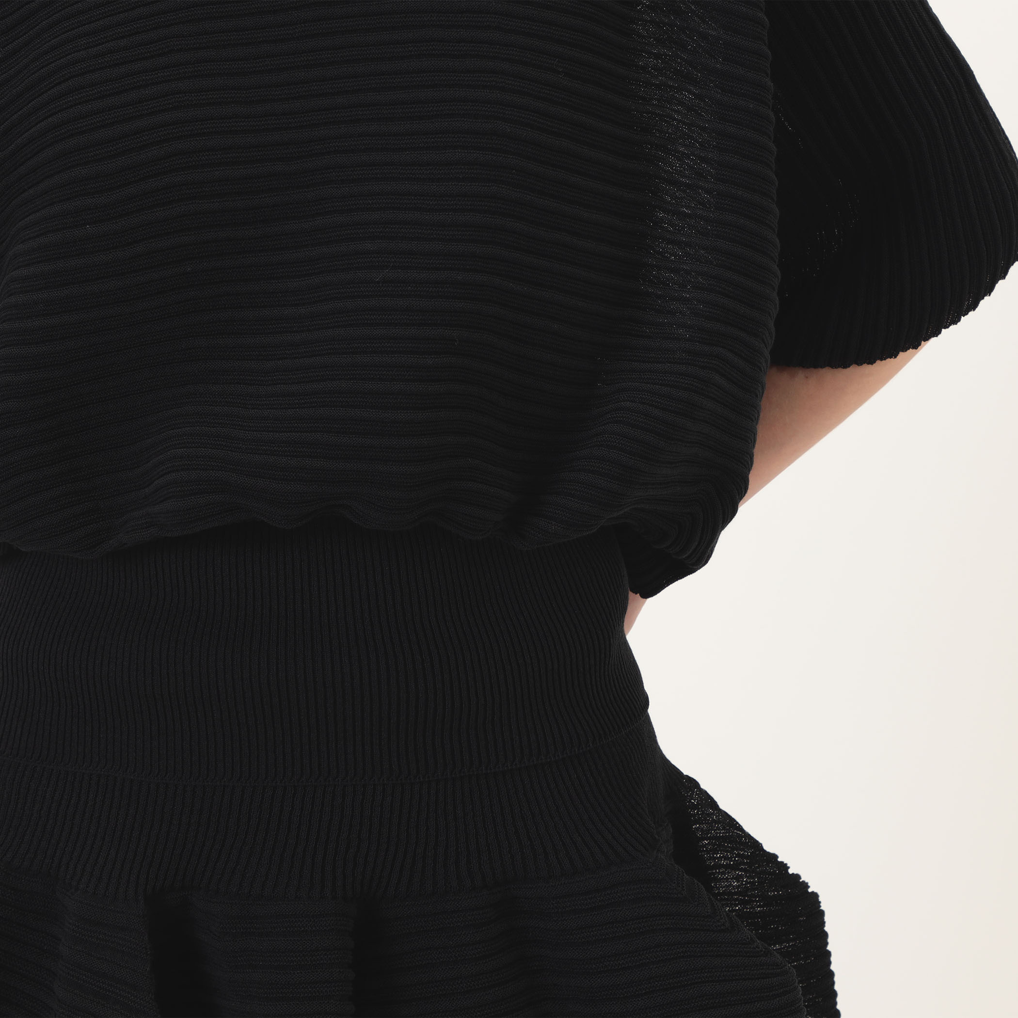 CFCL TC POTTERY SHORT SLEEVE ROUND TOP プルオーバー