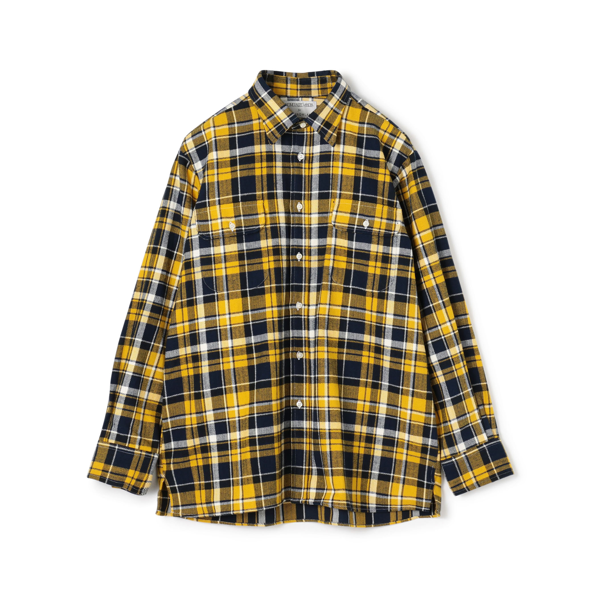 【別注】INDIVIDUALIZED SHIRTS コットン CPOシャツ