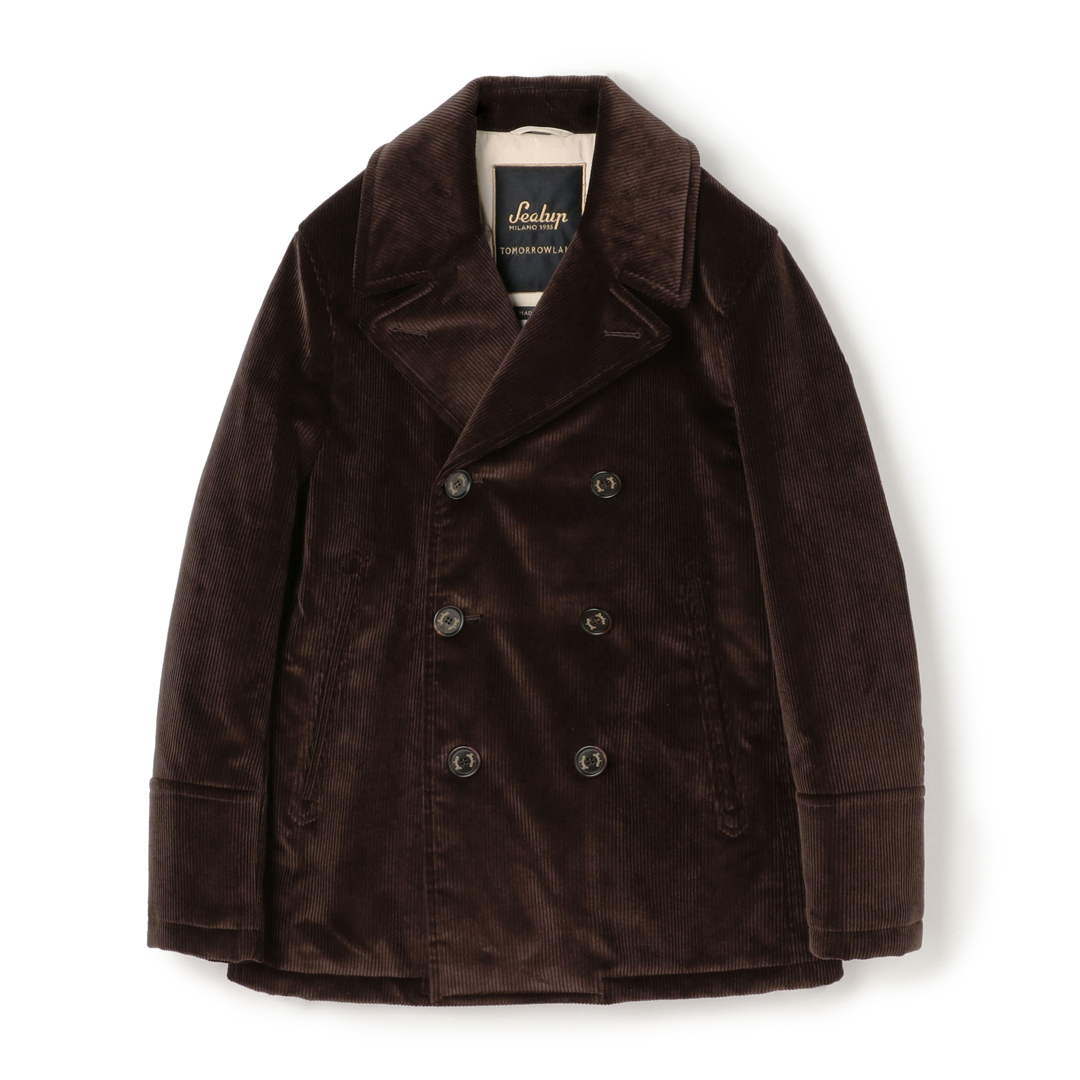 Sealup コットンコーデュロイ Pコート