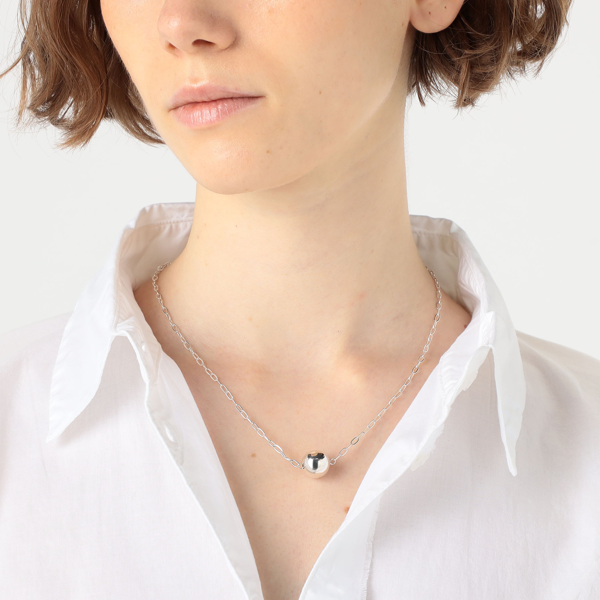 NINA&JULES Single Ball Chain ネックレス｜トゥモローランド