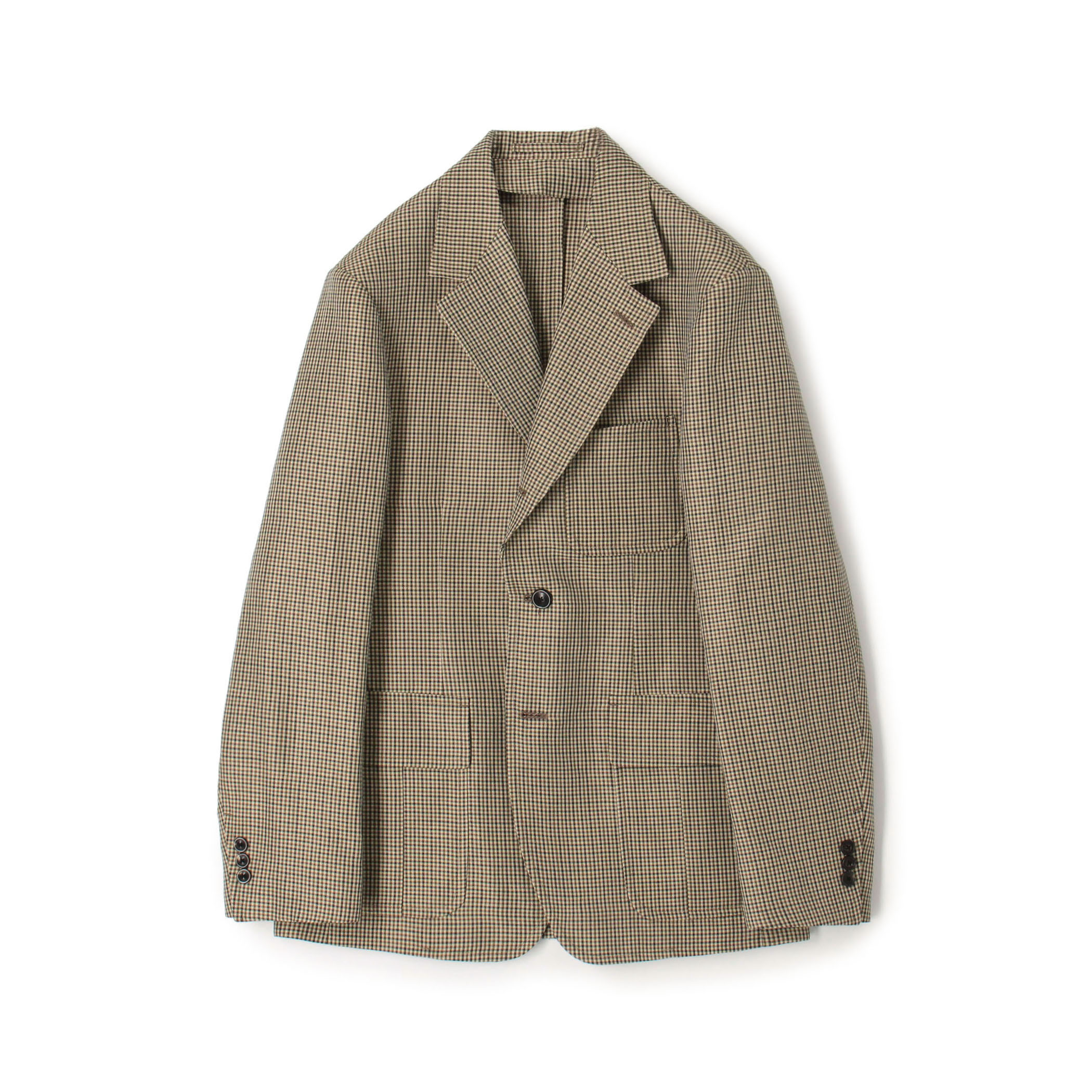 リネンウール ハンティングジャケット DORMEUIL BELFAST