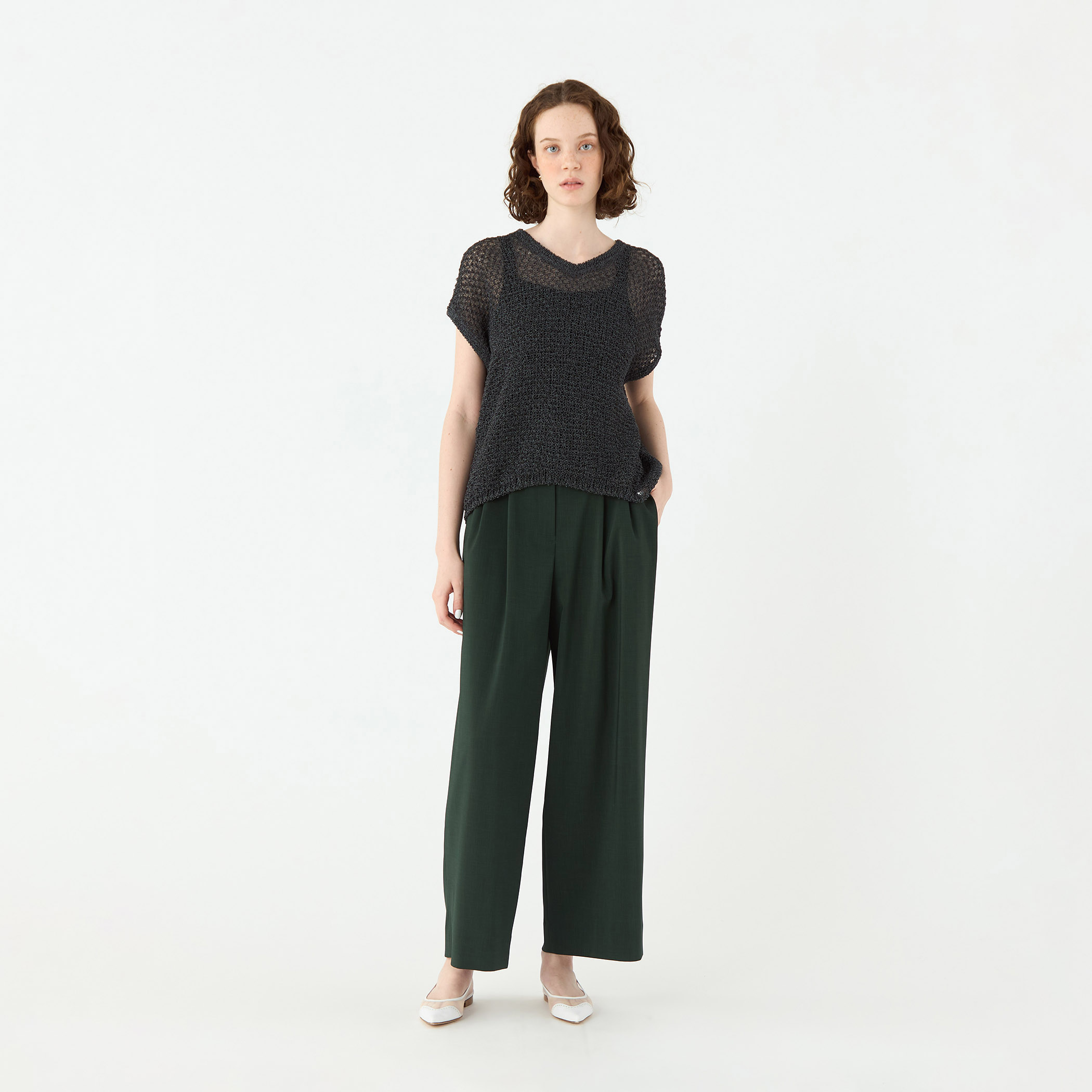 トゥモローランドBallseyシフォンジョーゼットプルオーバー item4283acca7fa711efa22b0242ac