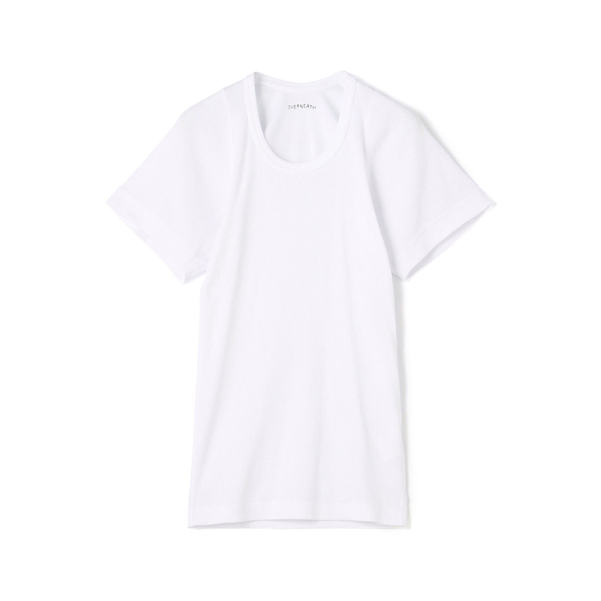 OVERNEATH リブTシャツ