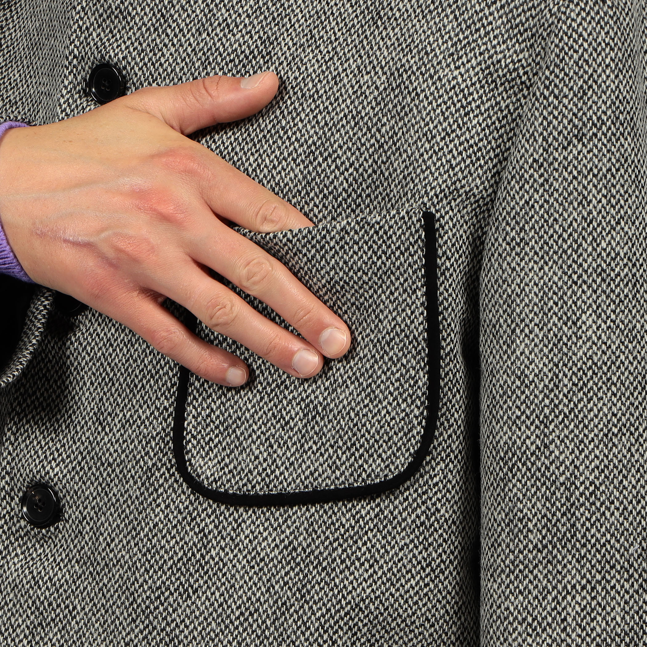 別注】CARUSO ウール フォレスティエールジャケット｜トゥモローランド