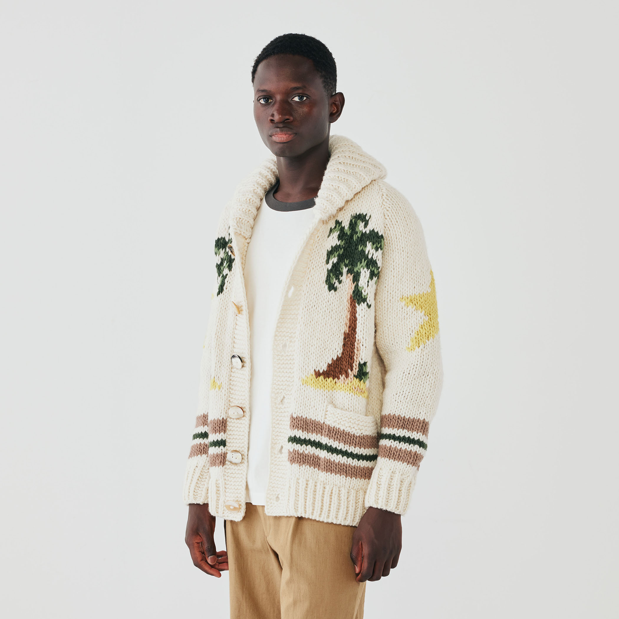 Mai Tai ウールジャガード カウチンニット｜トゥモローランド 公式通販