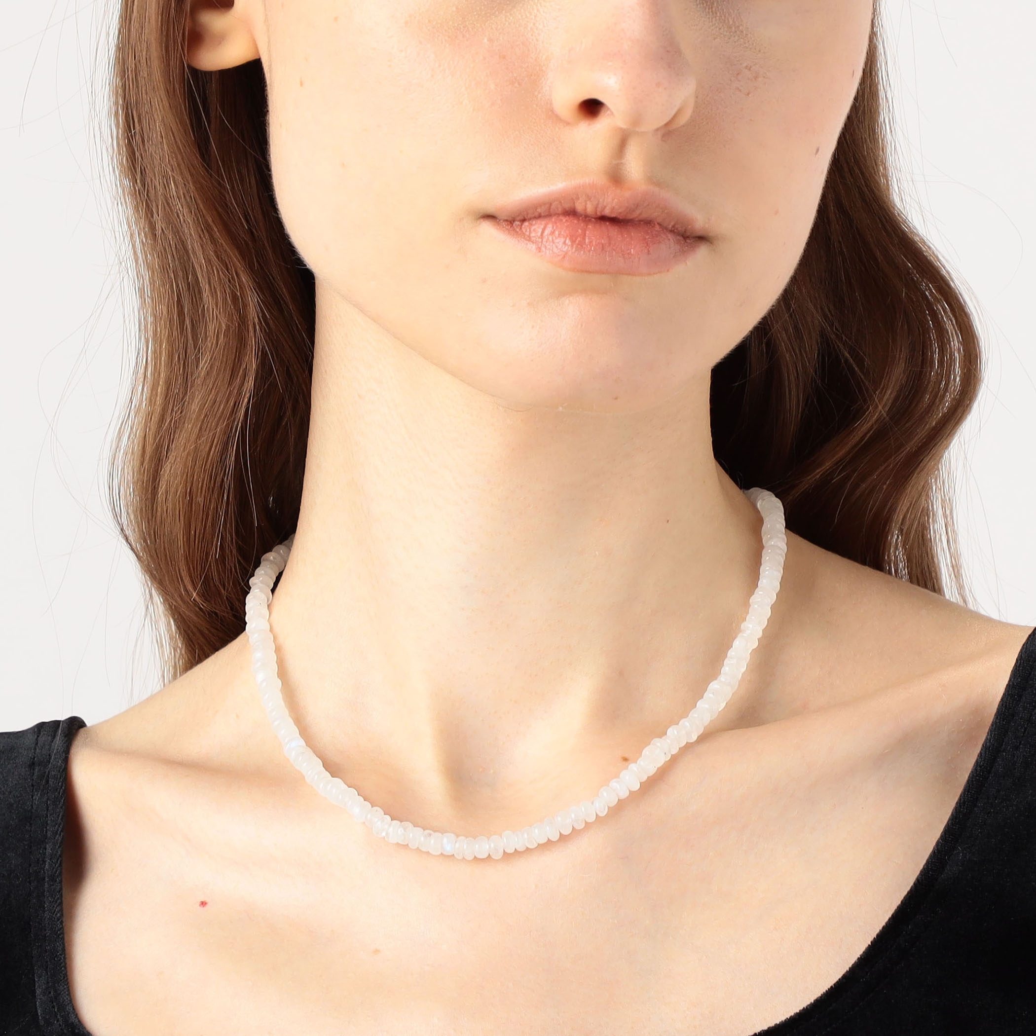R.ALAGAN FIBULA STONE COLLAR ネックレス｜トゥモローランド
