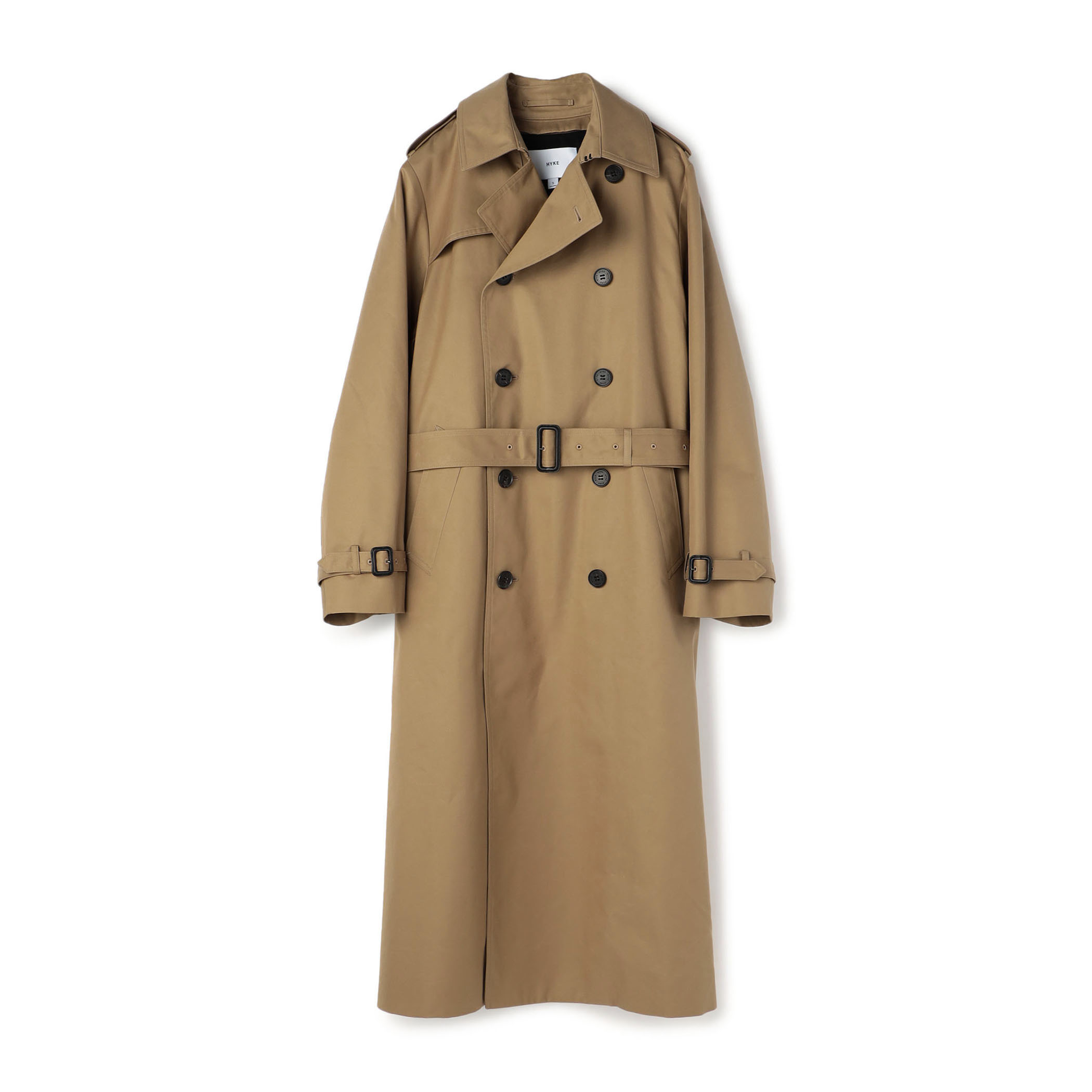 HYKE TRENCH COAT/REGULAR FIT