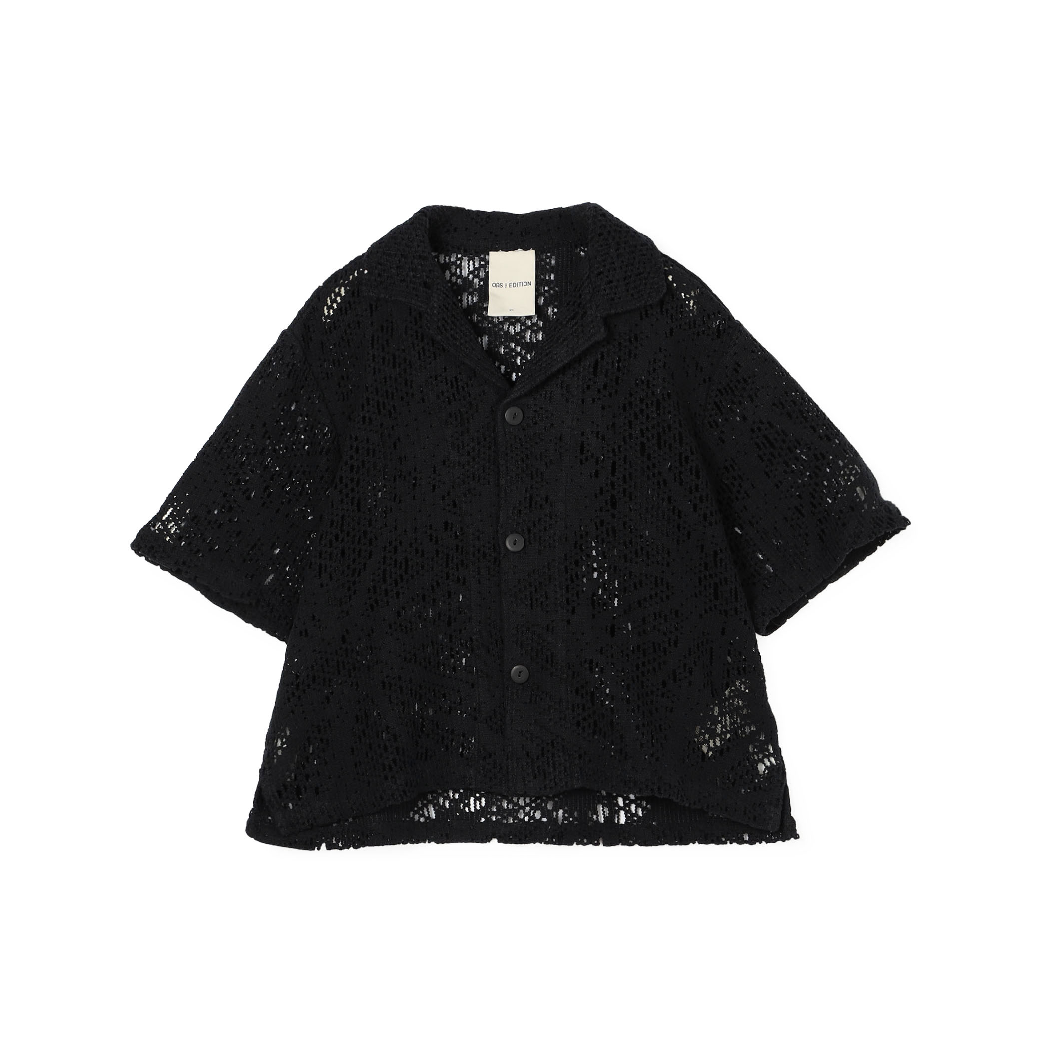 【別注】OAS&times;Edition Crochet shirt  クロシェ キューバシャツ