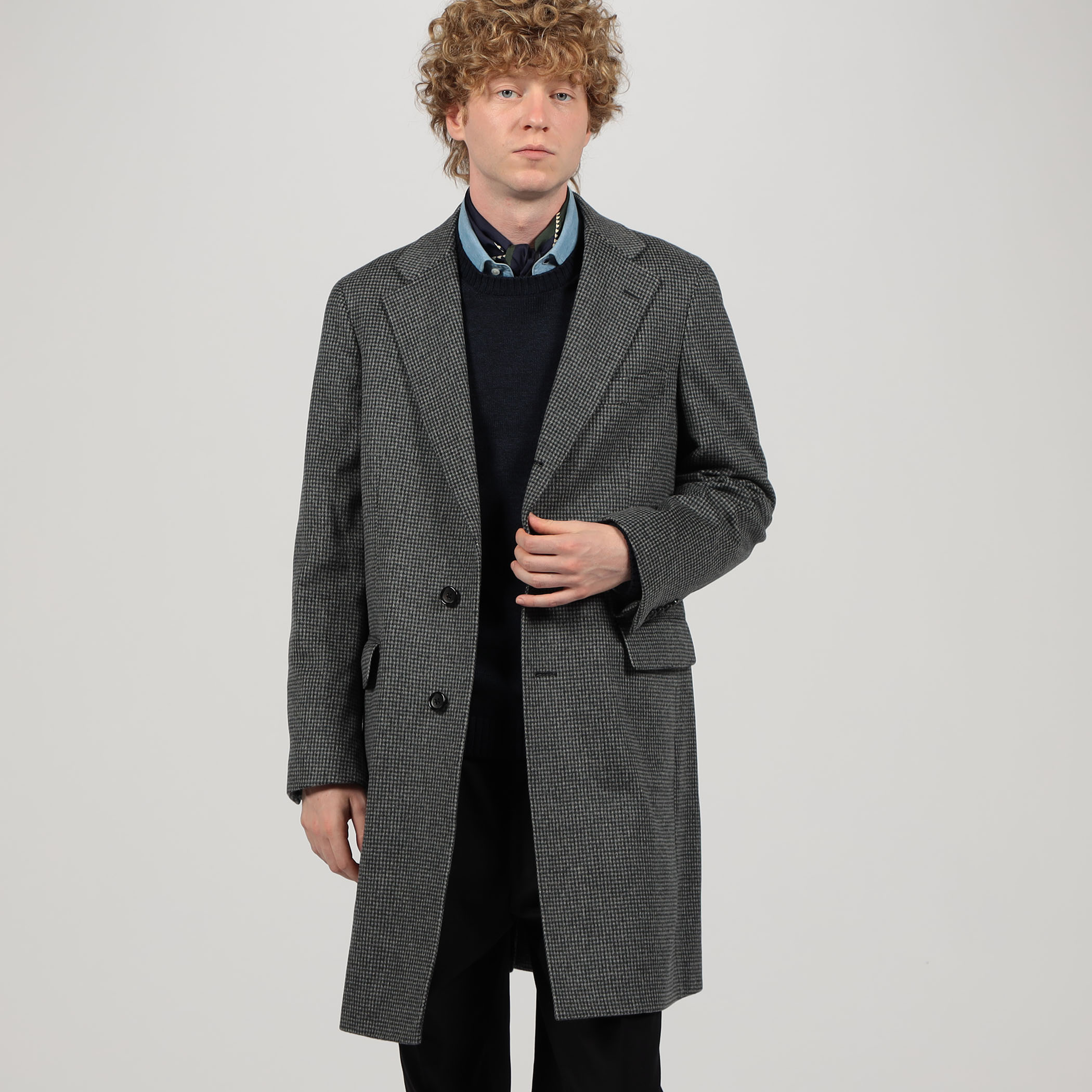 SUPER160'Sウール チェスターフィールドコート｜トゥモローランド 公式通販