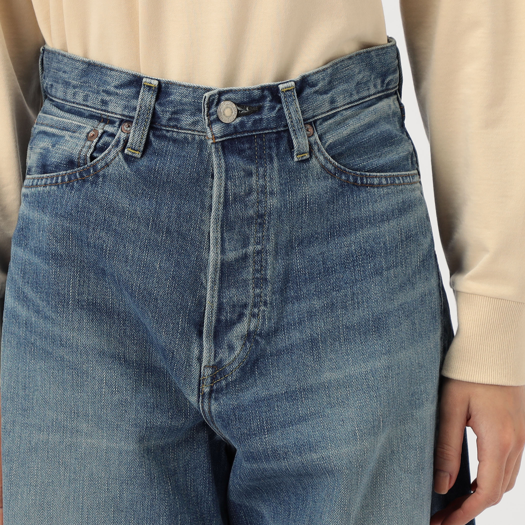 HYKE BARREL-LEG JEANS｜トゥモローランド 公式サイト