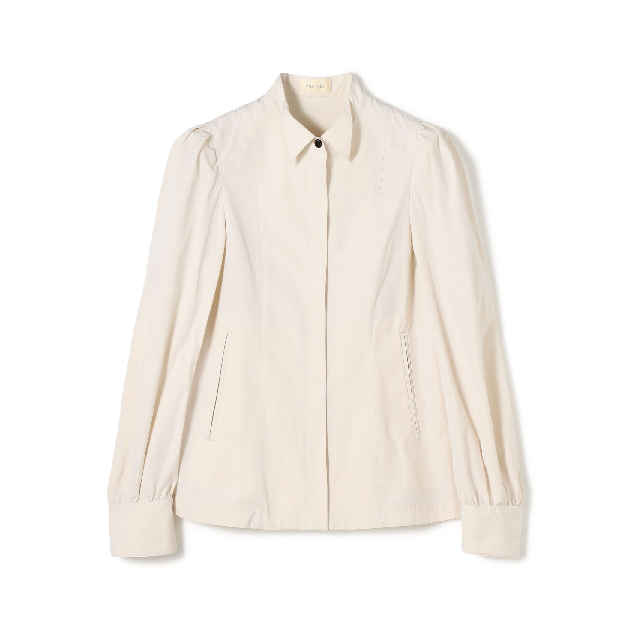 【WEB先行予約】コットンドライクロス パフスリーブ ジャケット