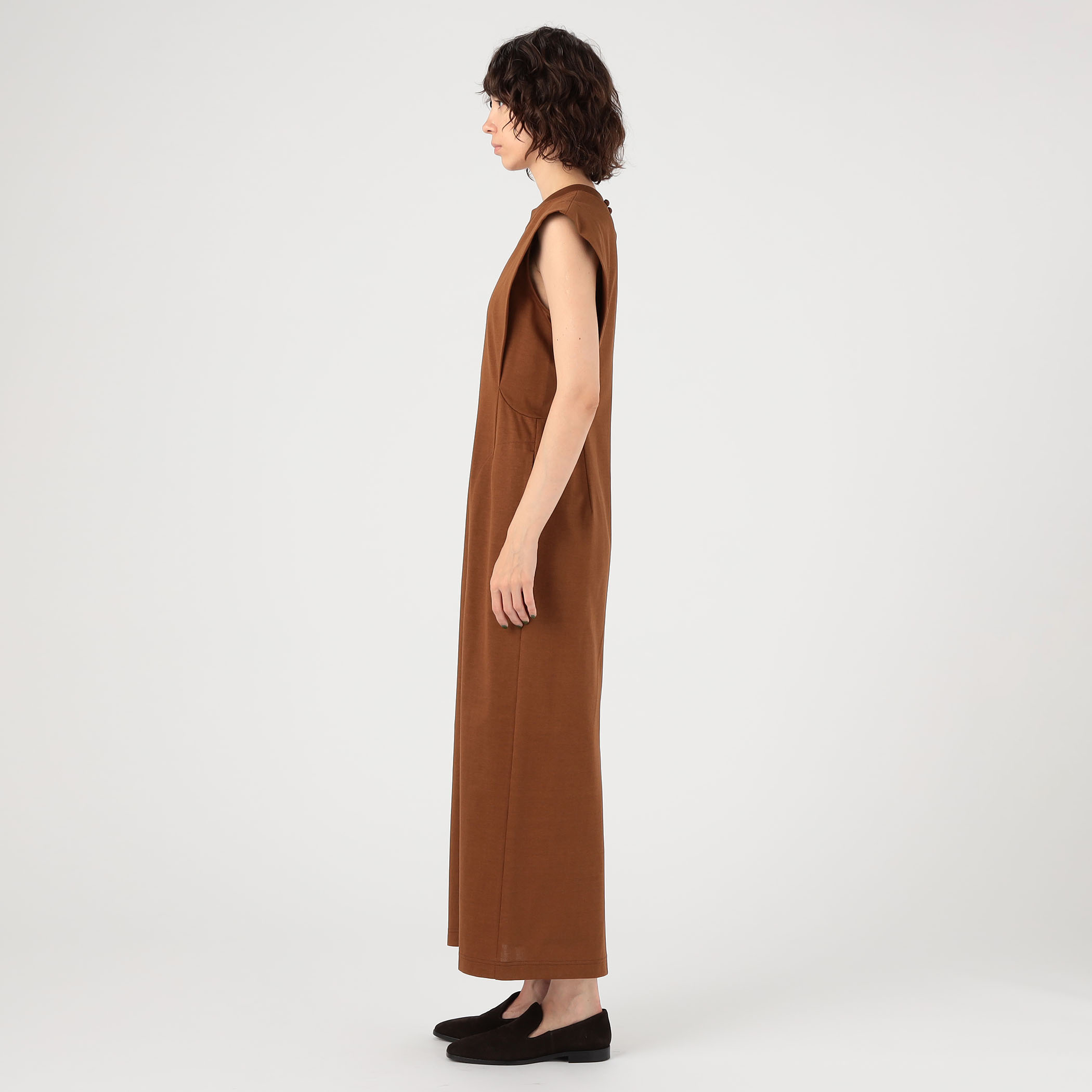 Mame Kurogouchi Cotton Jersey Sleeveless Dress｜トゥモローランド 公式通販