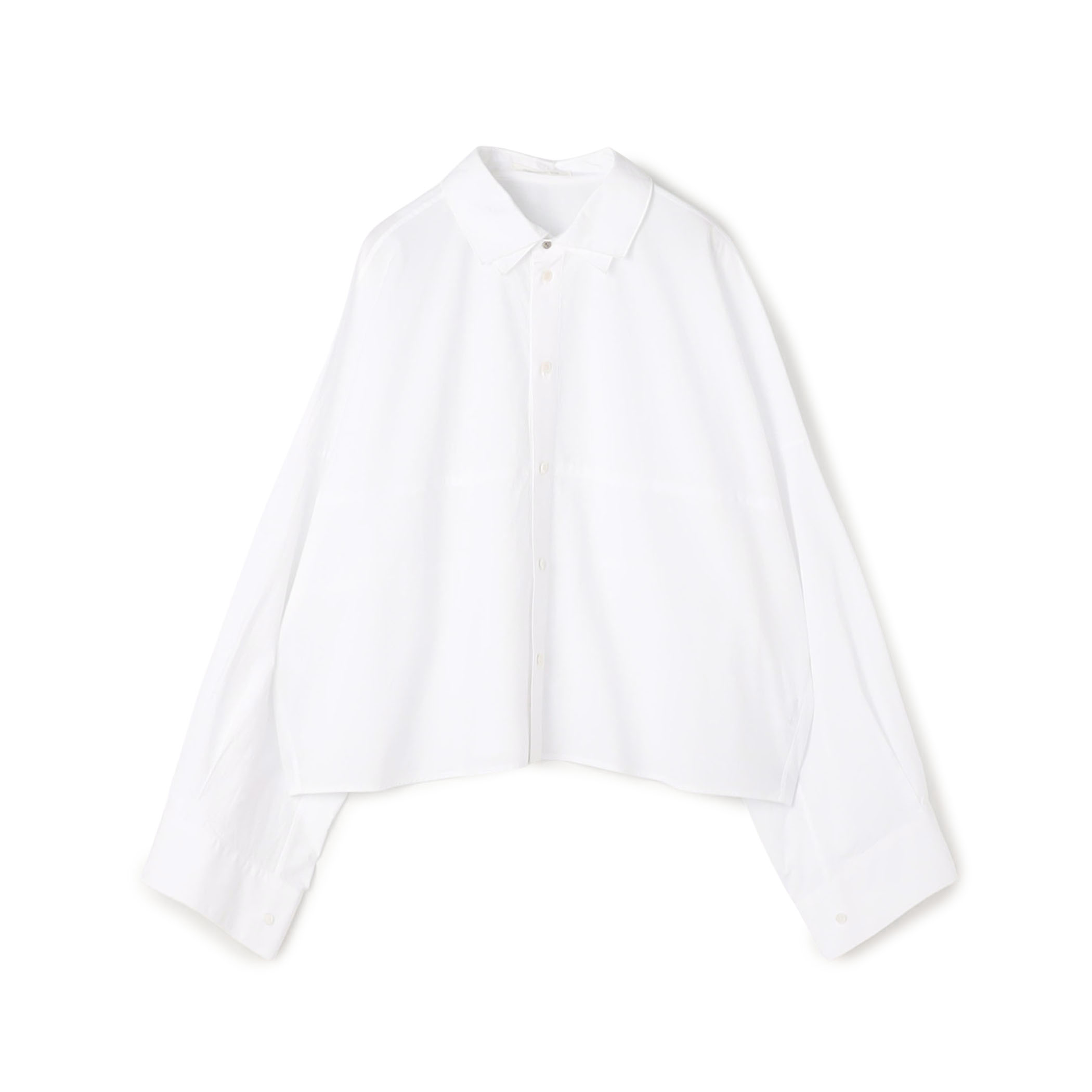 コットン ダブルカラーシャツ