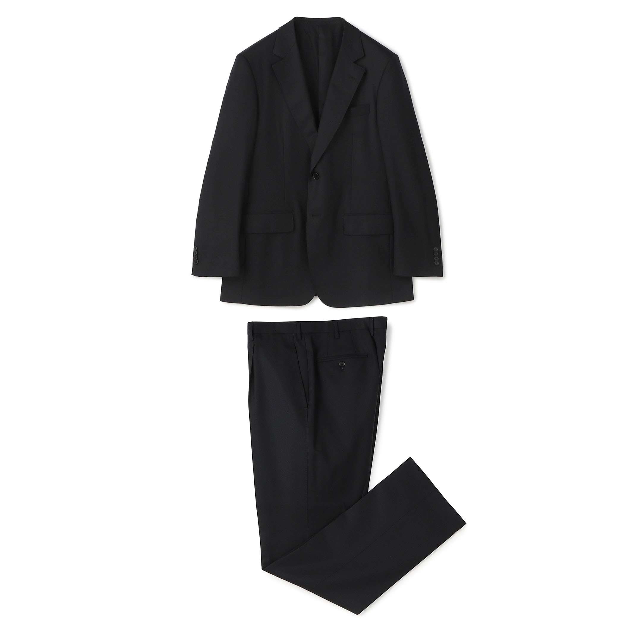 Super150'sウールツイル シングルブレステッド2Bスーツ TROFEO