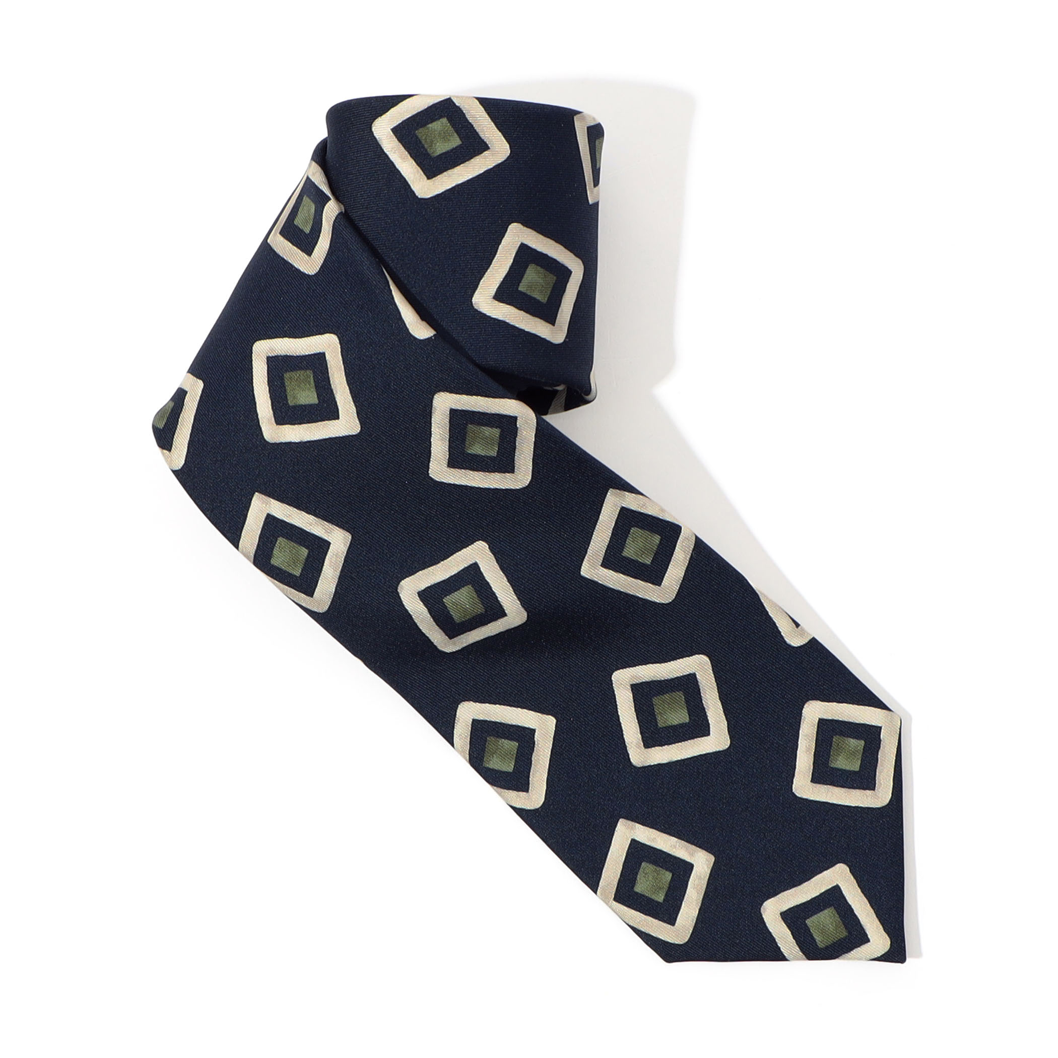 TOMORROWLAND シルクプリント 小紋柄ネクタイ