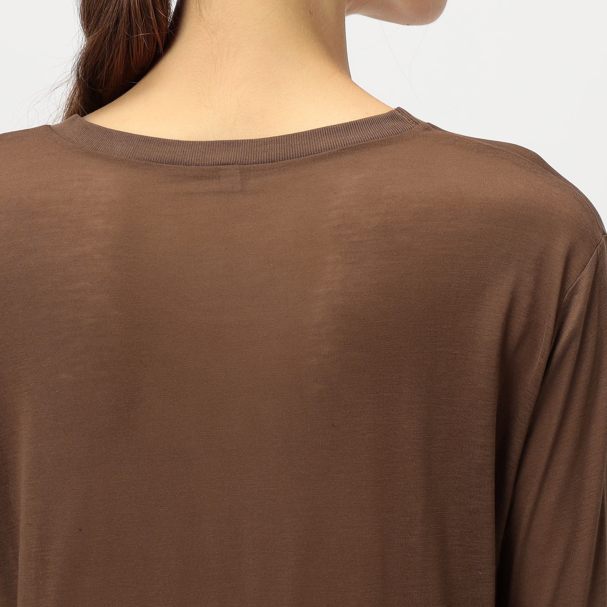 m*i様 【新品】BASERANGE バンブーロングスリーブプルオーバー ブラウ BASERANGE バンブー ロングスリーブプルオーバー｜トゥモローランド