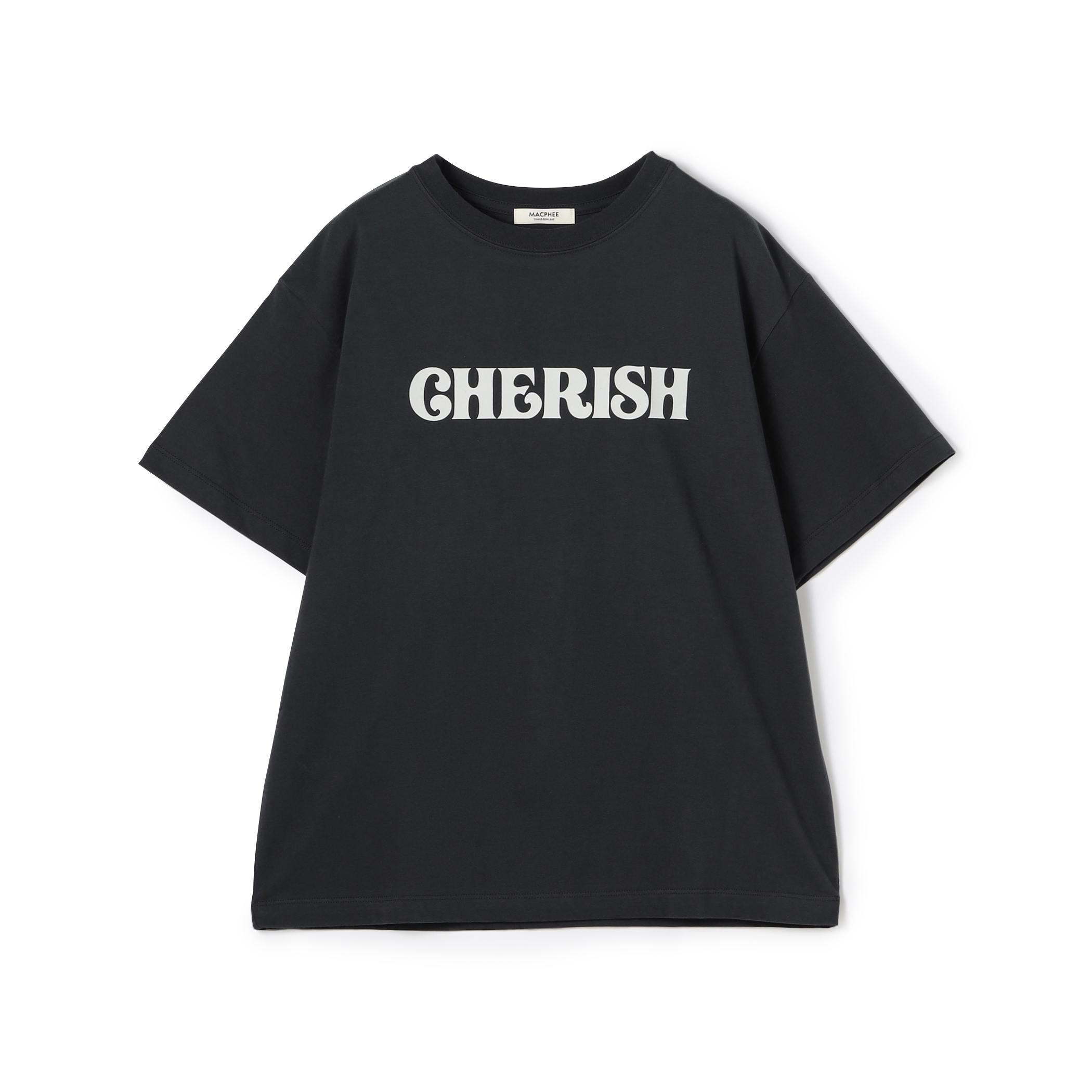 コットンロゴプリント Tシャツ