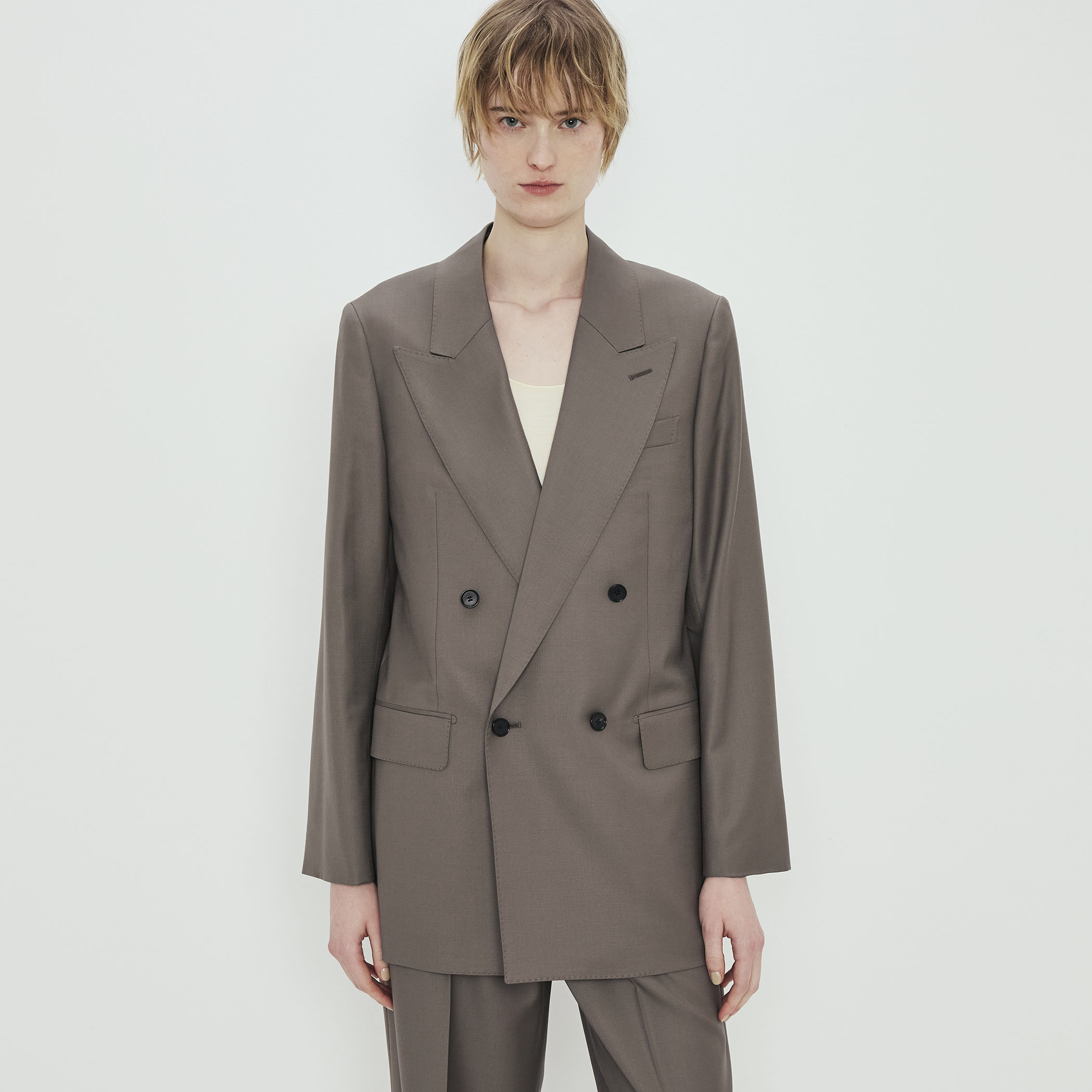 CANONICOウールトロ ダブルブレストジャケット｜トゥモローランド 公式通販