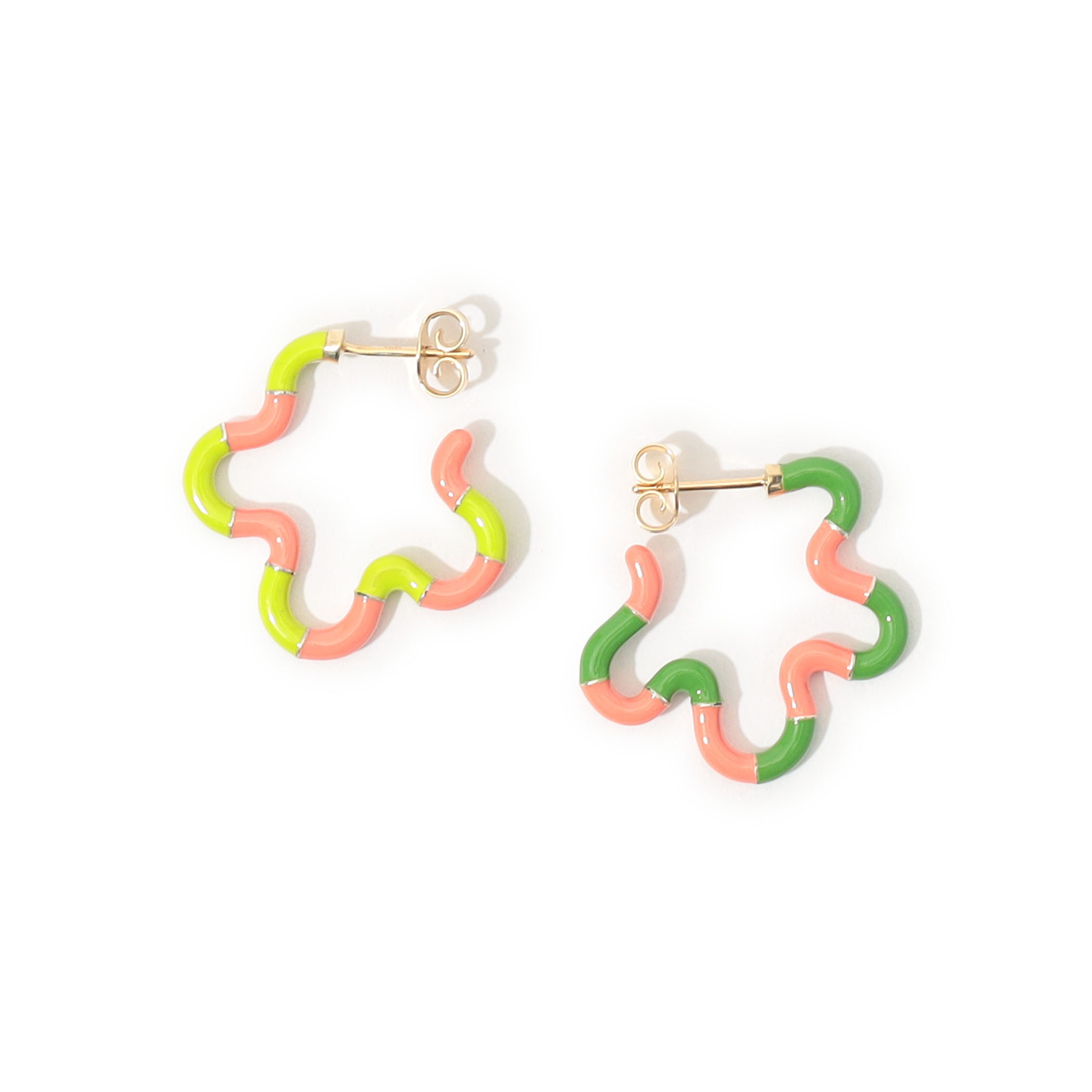 【別注】Bea Bongiasca TWO TONE ピアス