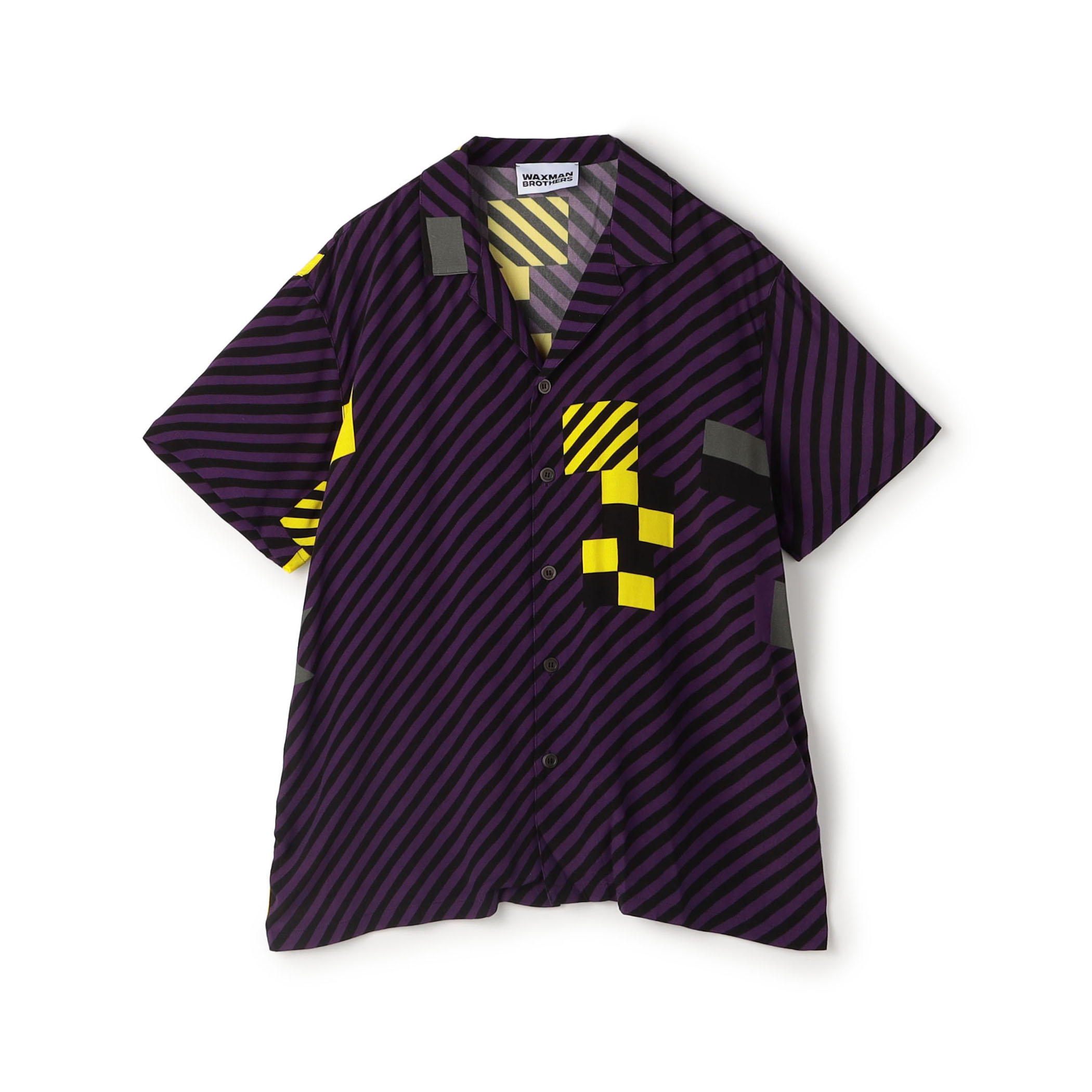 Waxman Brothers レーヨン オープンカラーシャツ