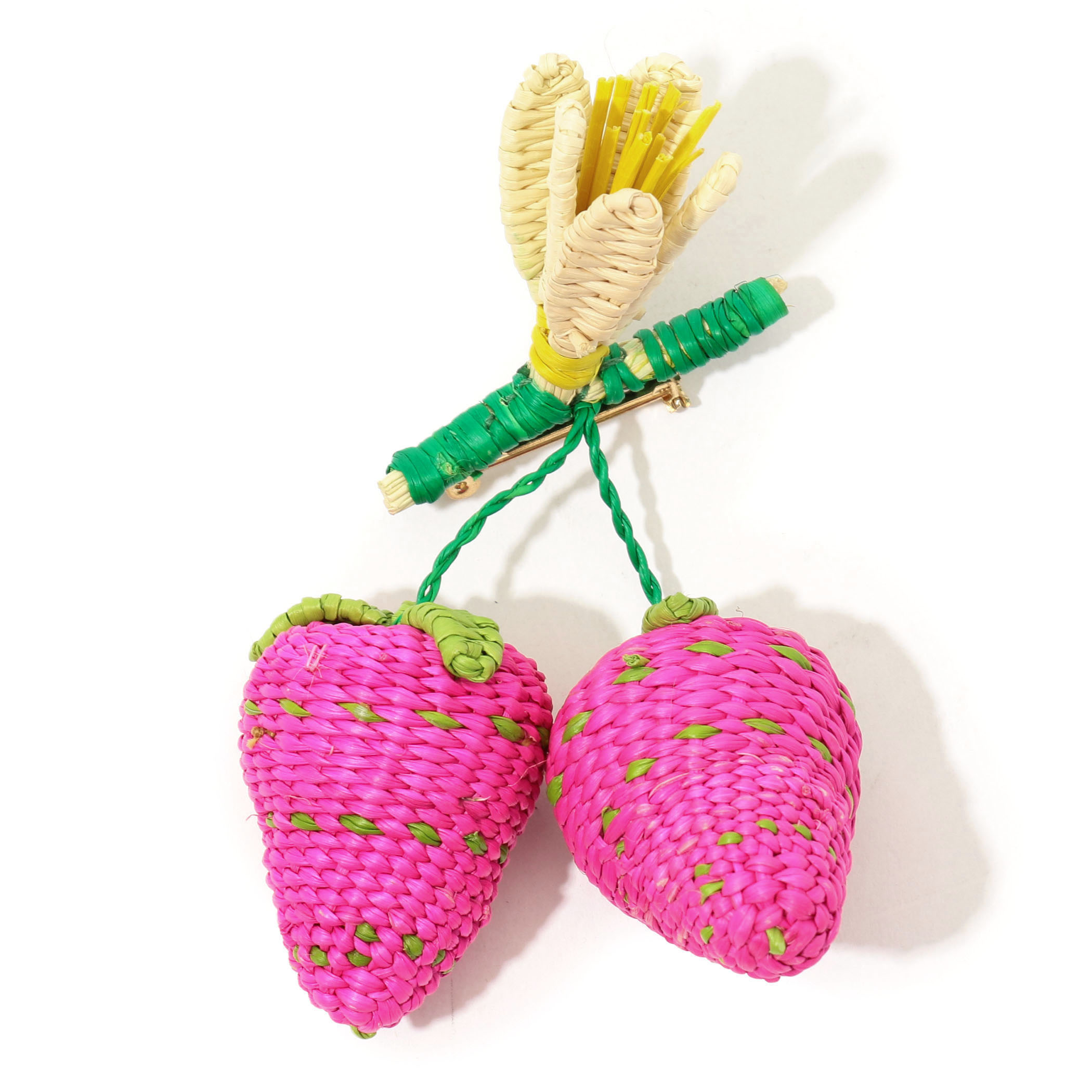 MERCEDES SALAZAR Strawberries ブローチ