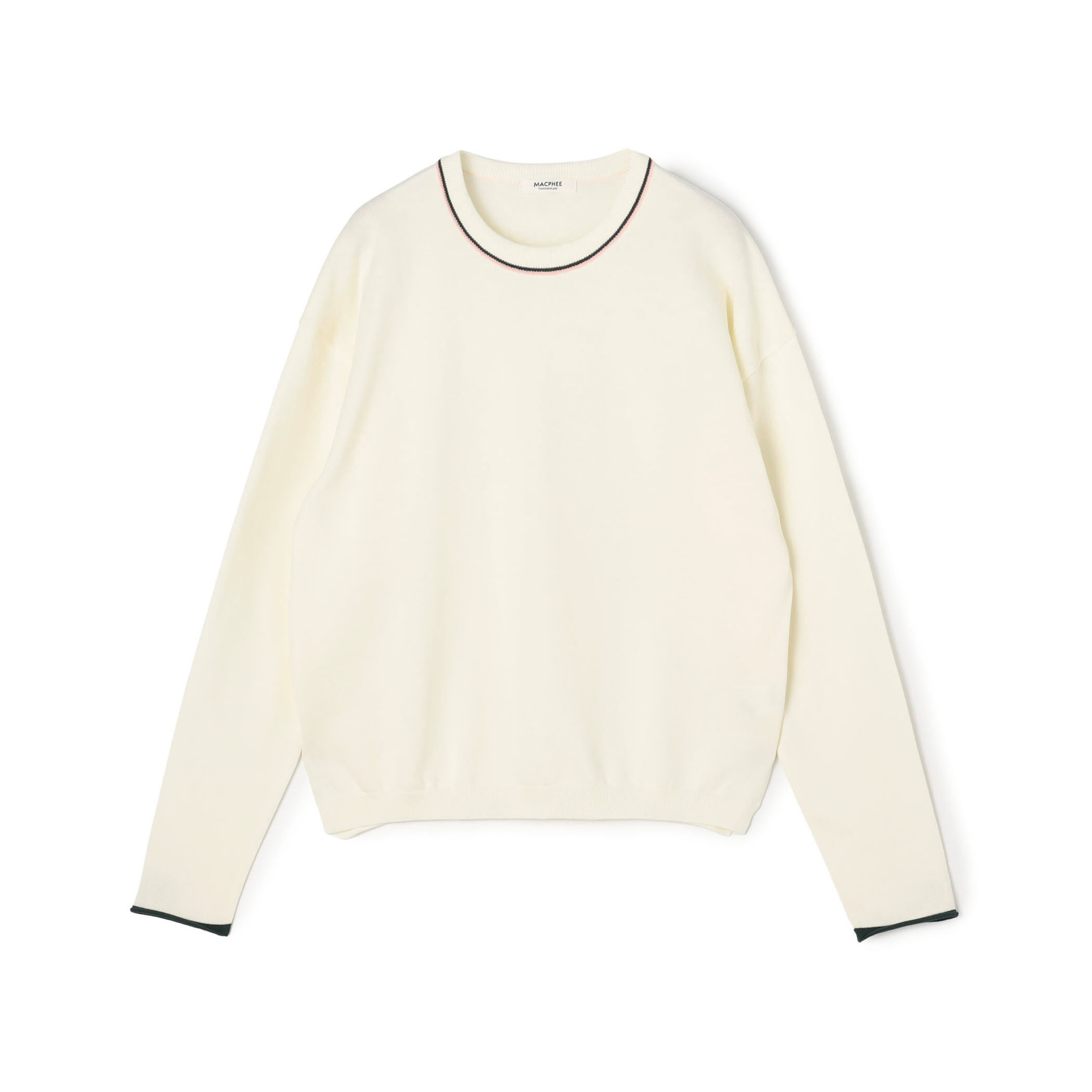 ドライコットン クルーネックプルオーバー