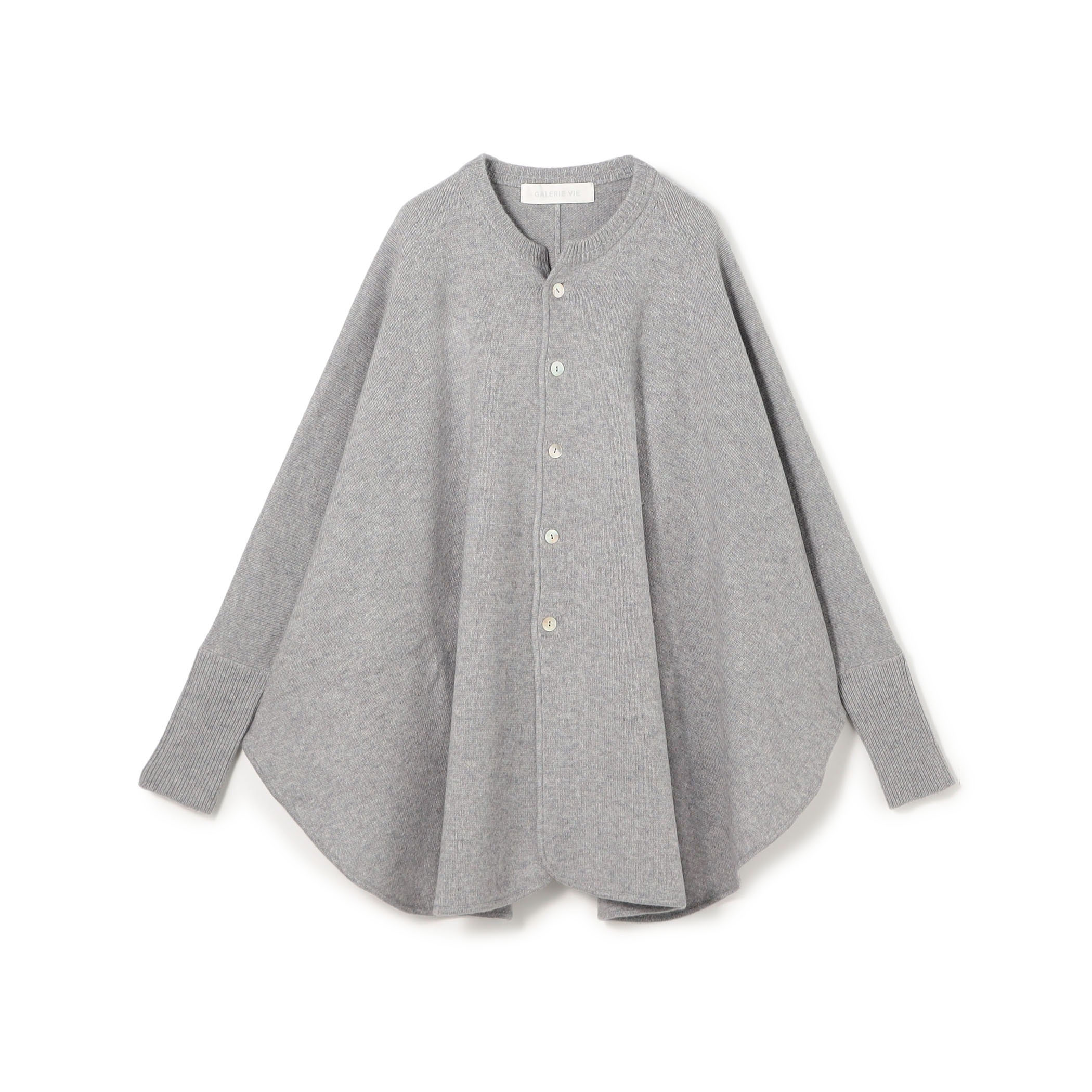 モンゴルカシミヤ オーバルカーディガン