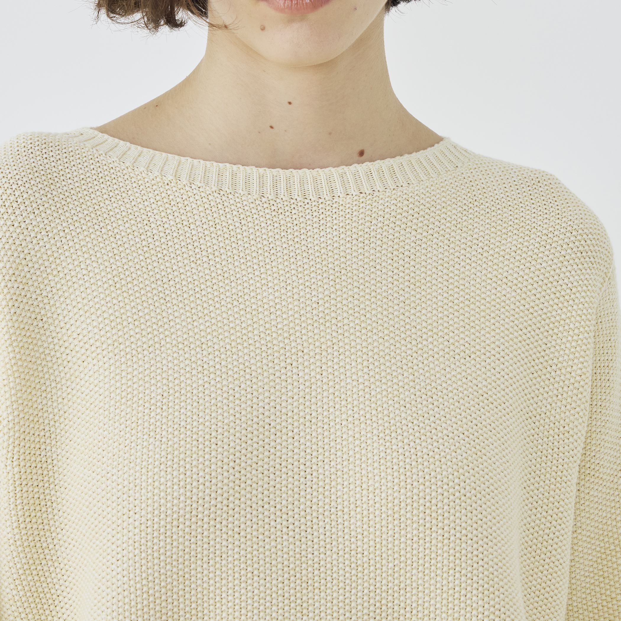 コットンカノコ ボートネックプルオーバー｜トゥモローランド 公式通販