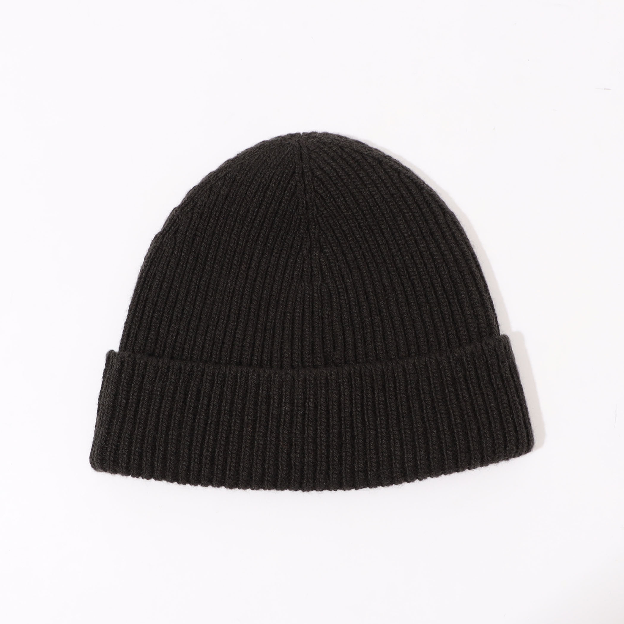 Johnstons of Elgin カシミヤ リブニットキャップ｜トゥモローランド