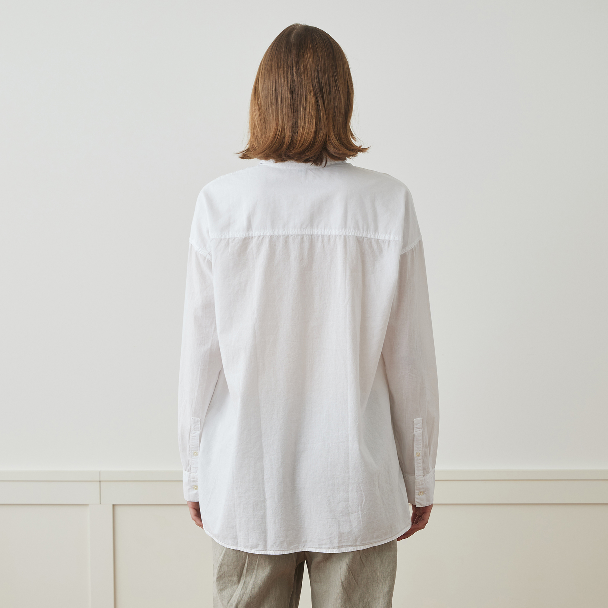 美品 JAMES PERSE リネン オーバーシャツ トゥモローランド オーバーサイズフロントボタンシャツ WLC3781｜トゥモローランド
