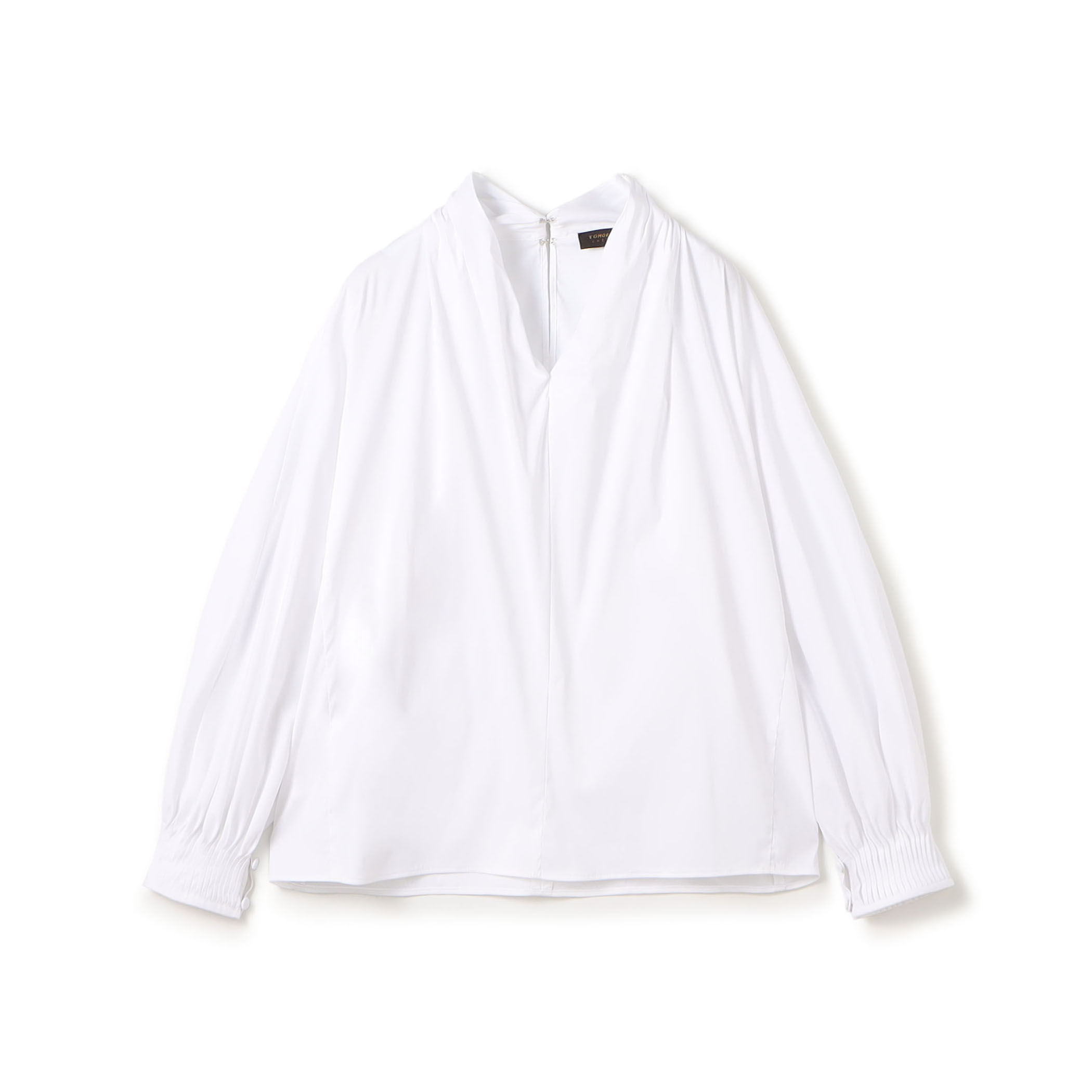 【WEB先行予約】ストレッチブロード ドルマンパフブラウス