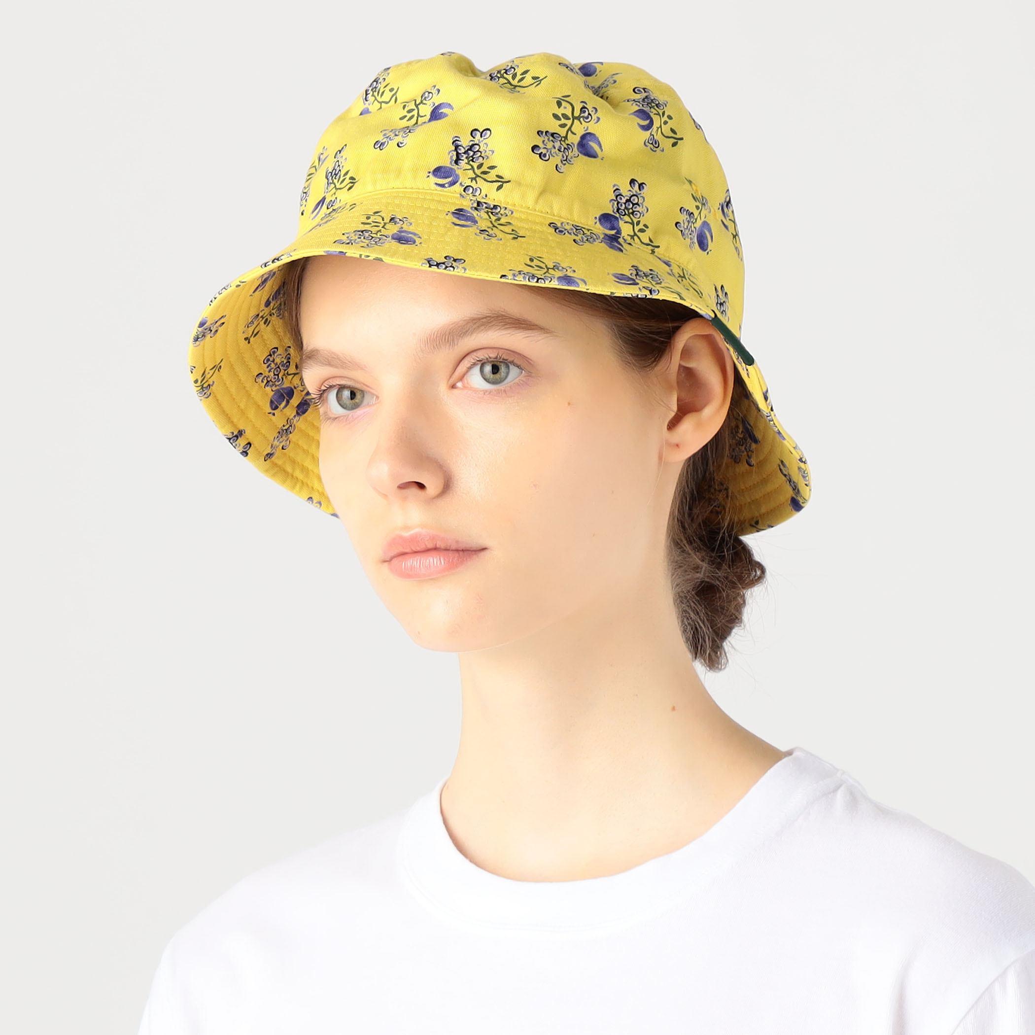 グレー コットン バケットハット セール】 KIJIMA TAKAYUKI FOOD TEXTILE コットンバケットハット