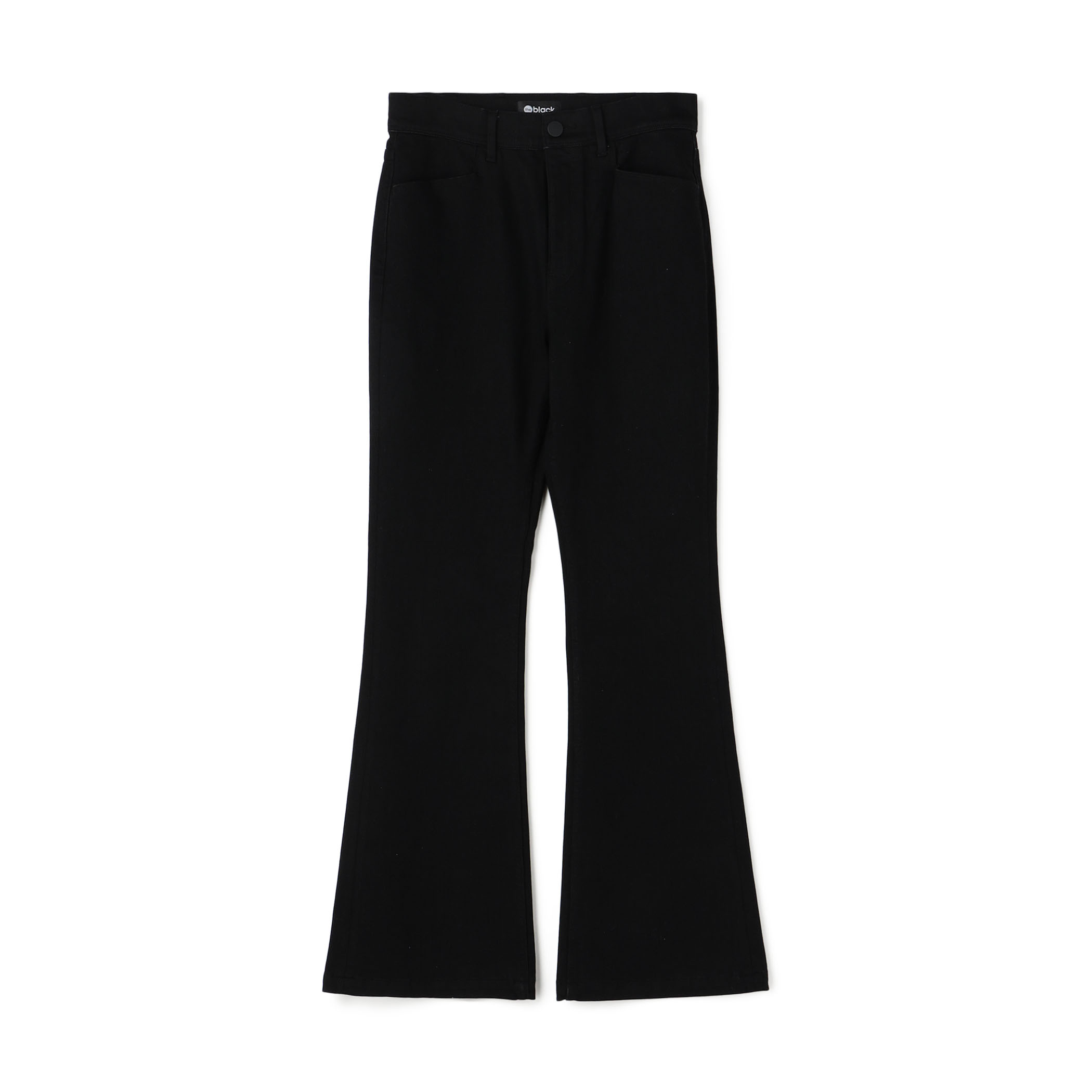 the black FLARE DENIM フレアデニム