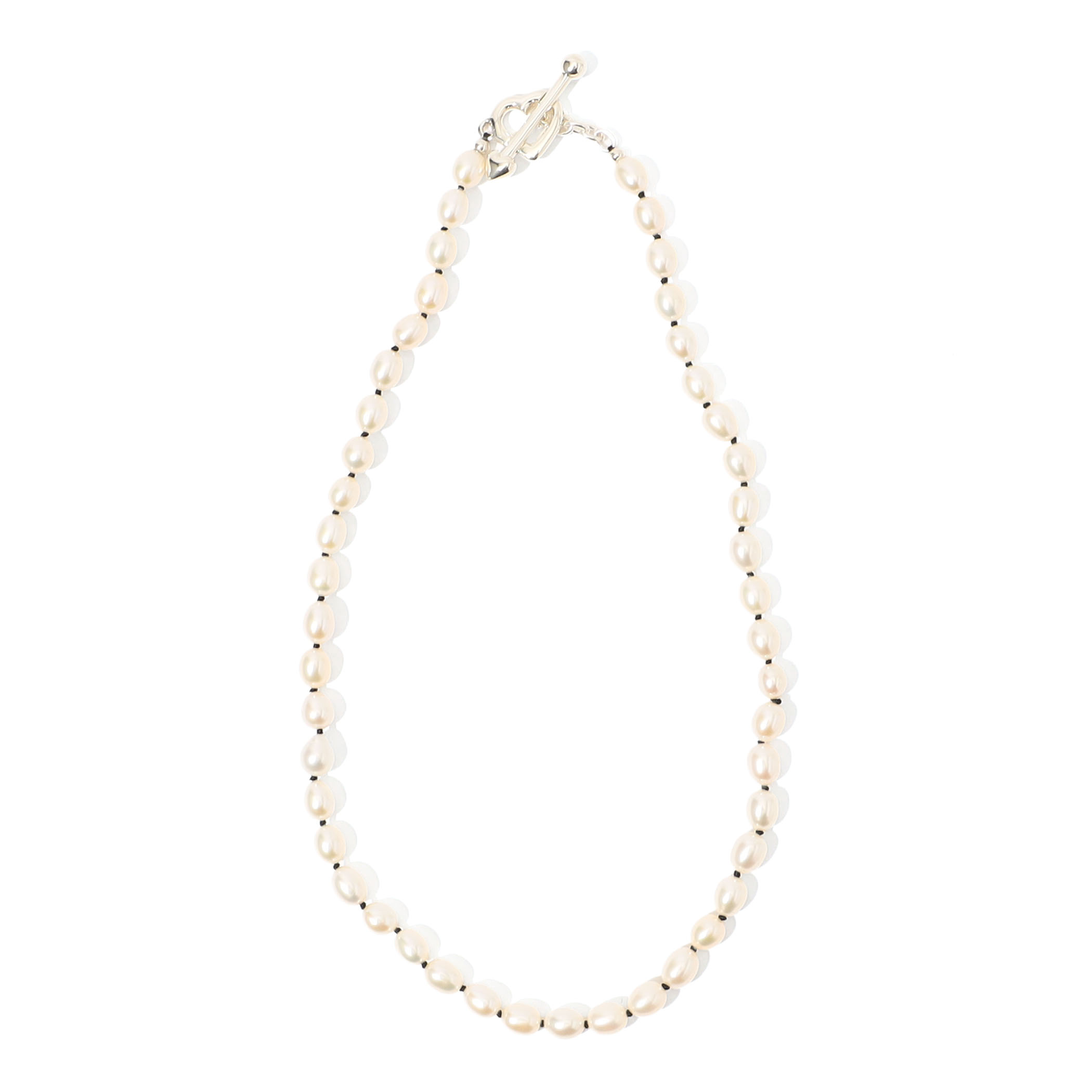 PALA RICE PEARL+HEART パールネックレス