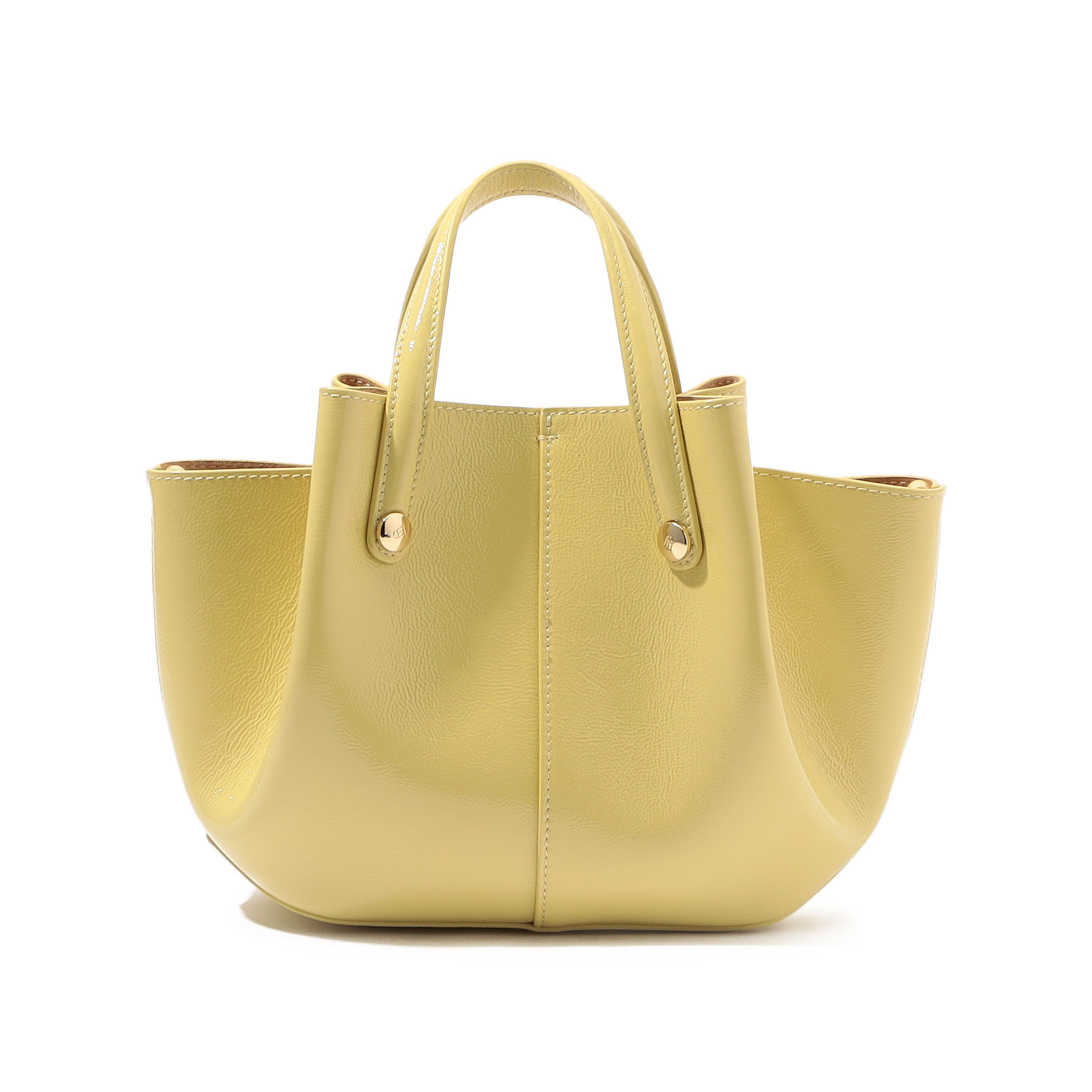 ATELIER TOMORROW SHELL MINI エナメルバッグ