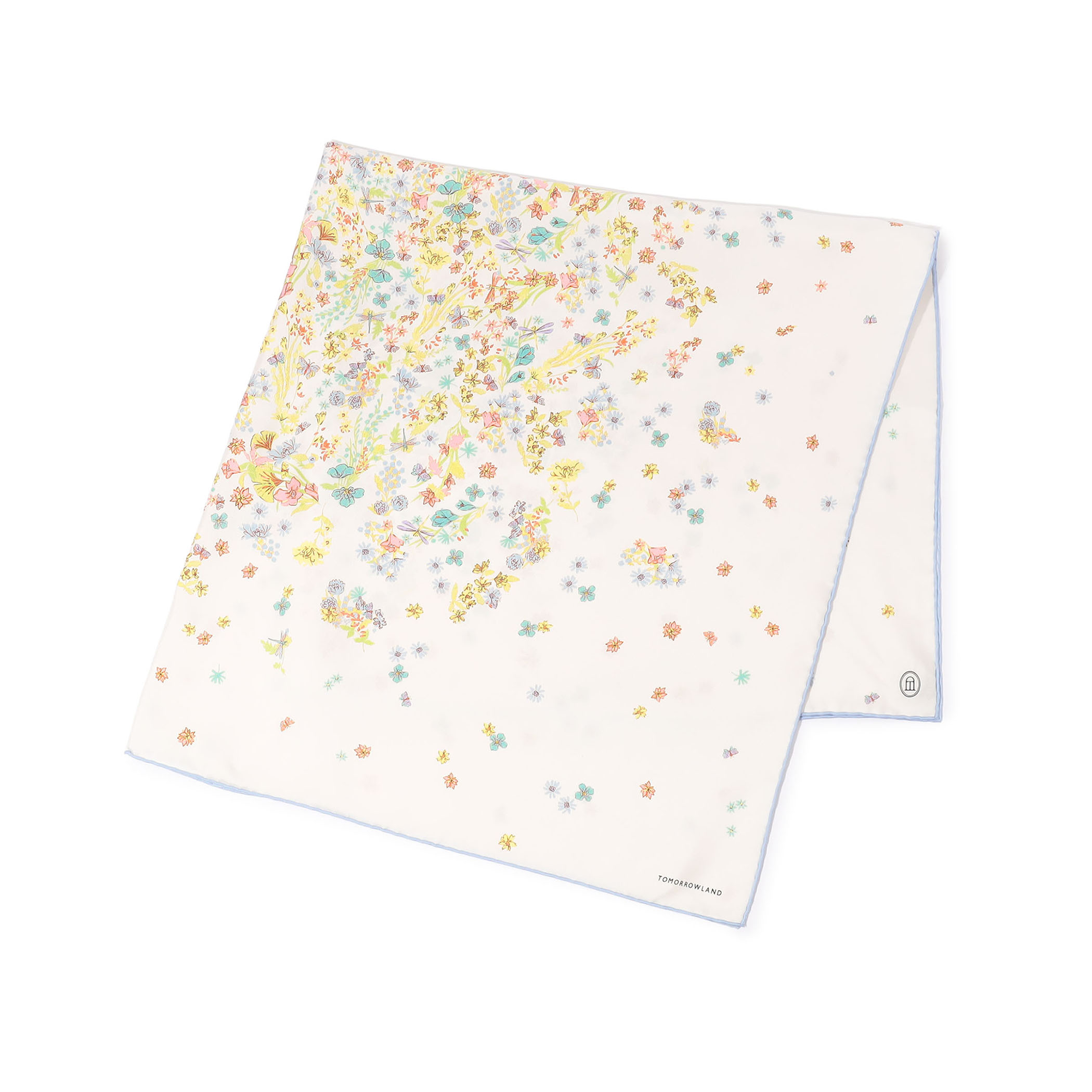 Atelier TOMORROWLAND FLOWER シルクスカーフ