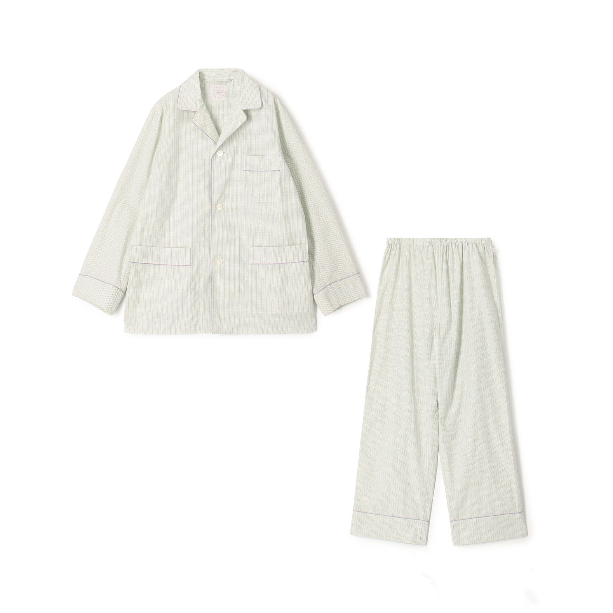 コットンブロード チェック パジャマ（ウィメンズ）