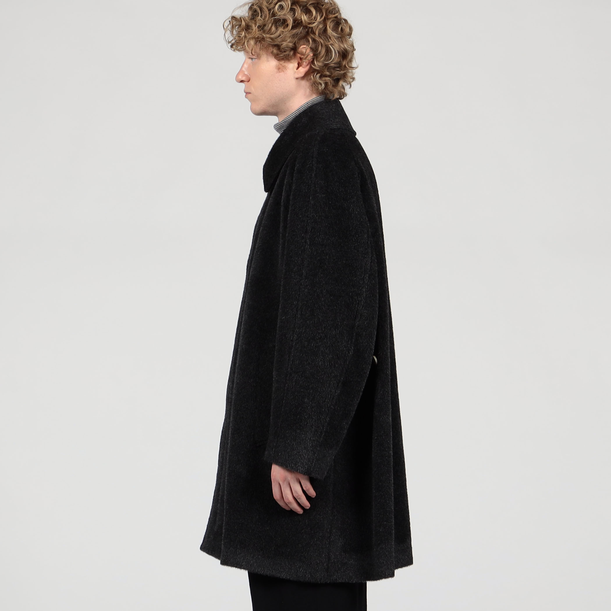 The CLASIK ドーメル　ステンカラーコート　46 別注】The CLASIK SHORT MAC COAT DORMEUIL LUXURY OVERCOATINGS