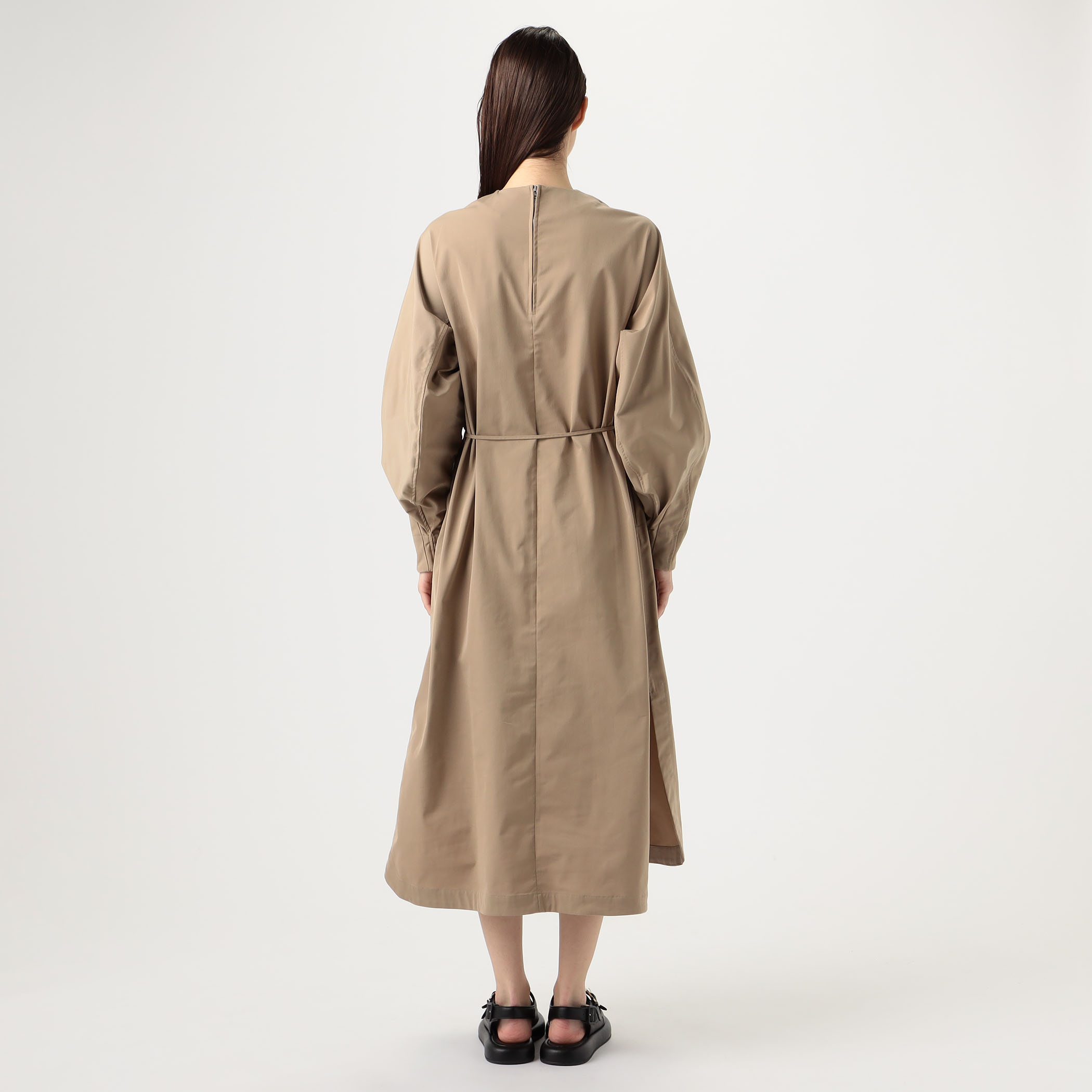 HYKE TASLAN TWILL DRESS タスランツイルワンピース