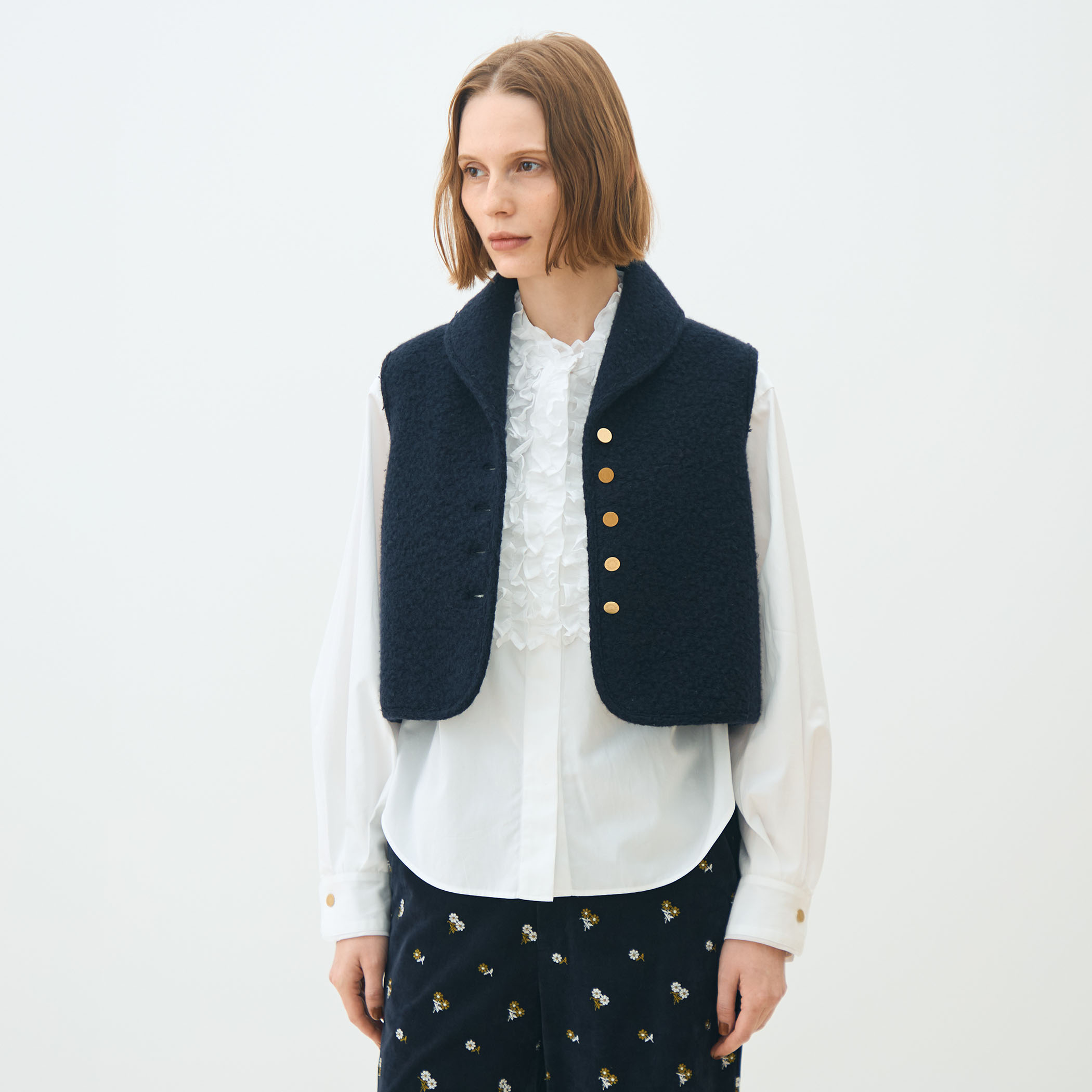 シープニット ショールカラージレ｜トゥモローランド 公式通販