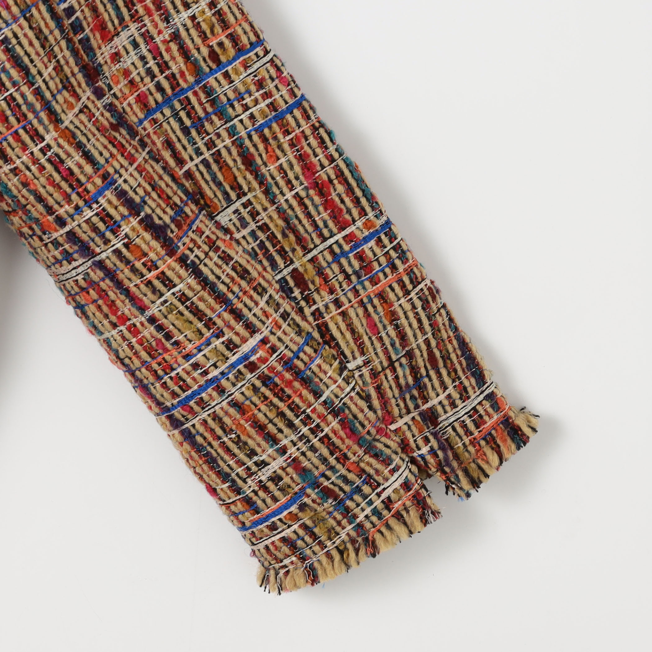 マルチツイード フリンジショートジャケット｜トゥモローランド 公式通販