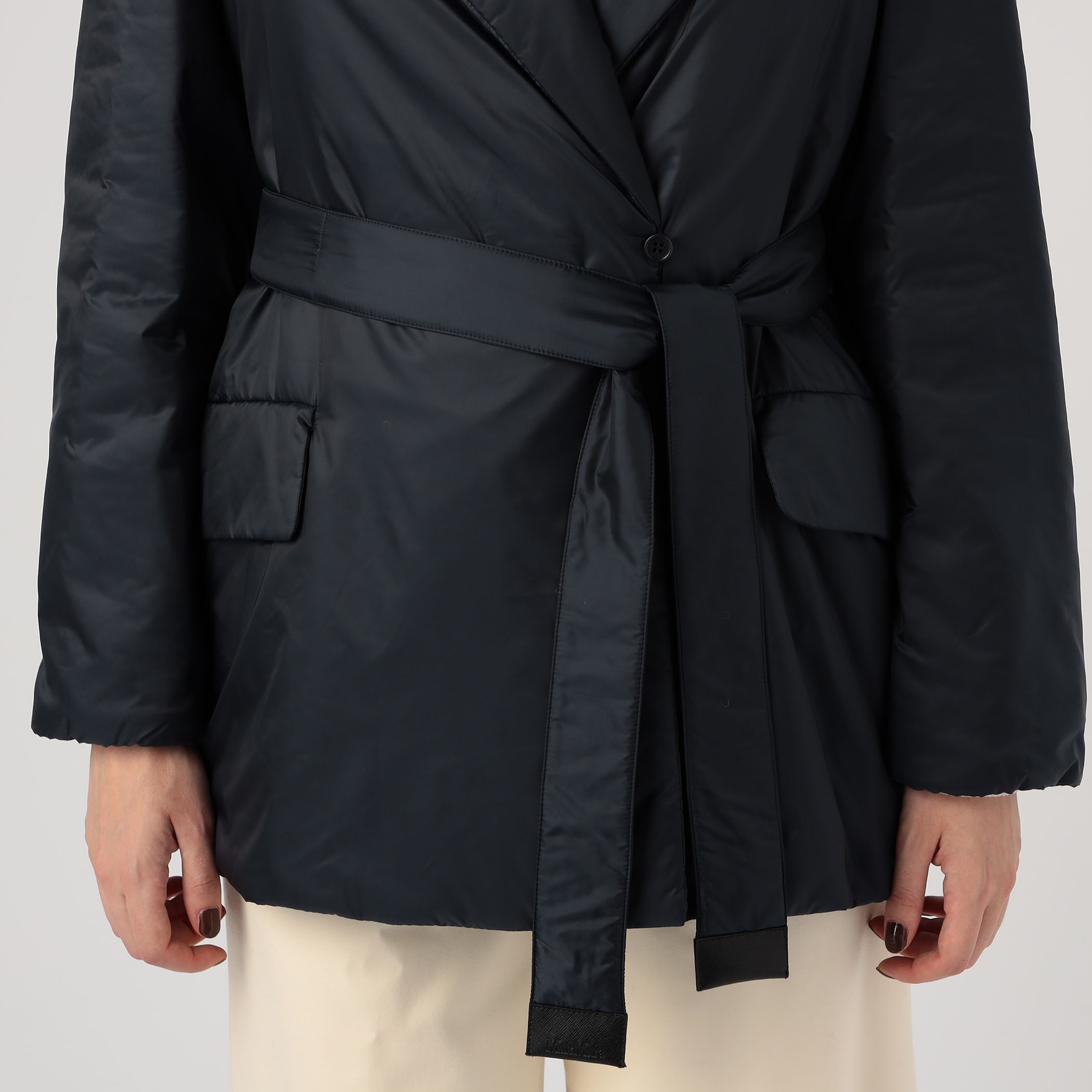 S Max Mara ベルテッドコート