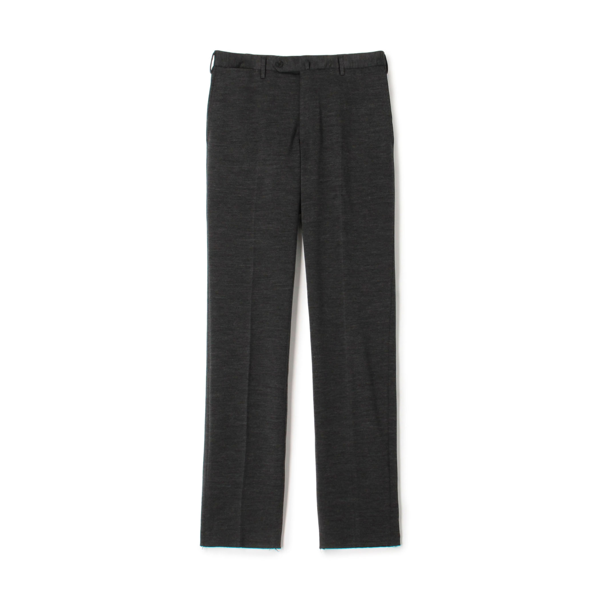 ウールコットンジャージー ノープリーツスラックス DONDI