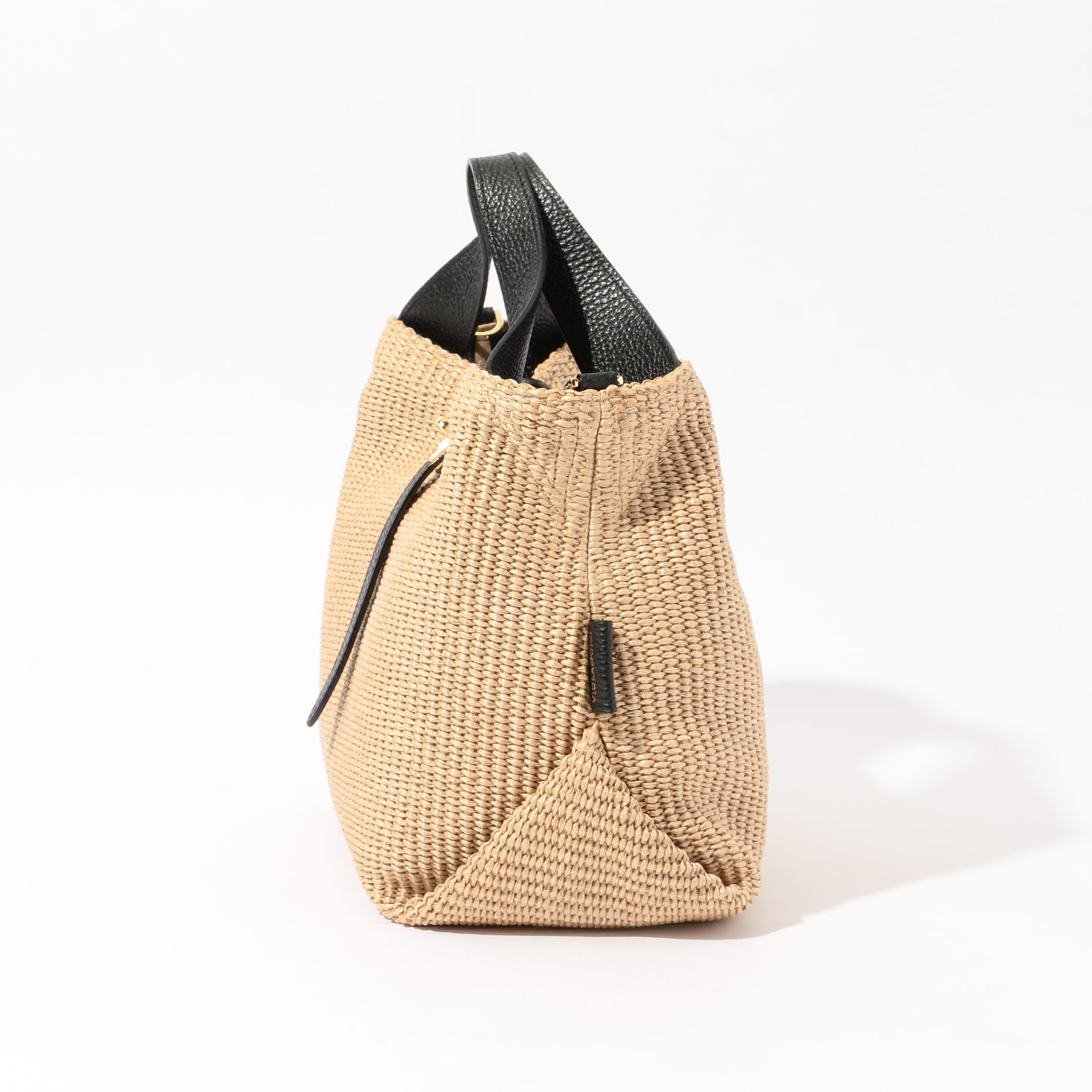 VIOLAd'ORO イタリアンラフィアシート 2WAYトートバッグ M