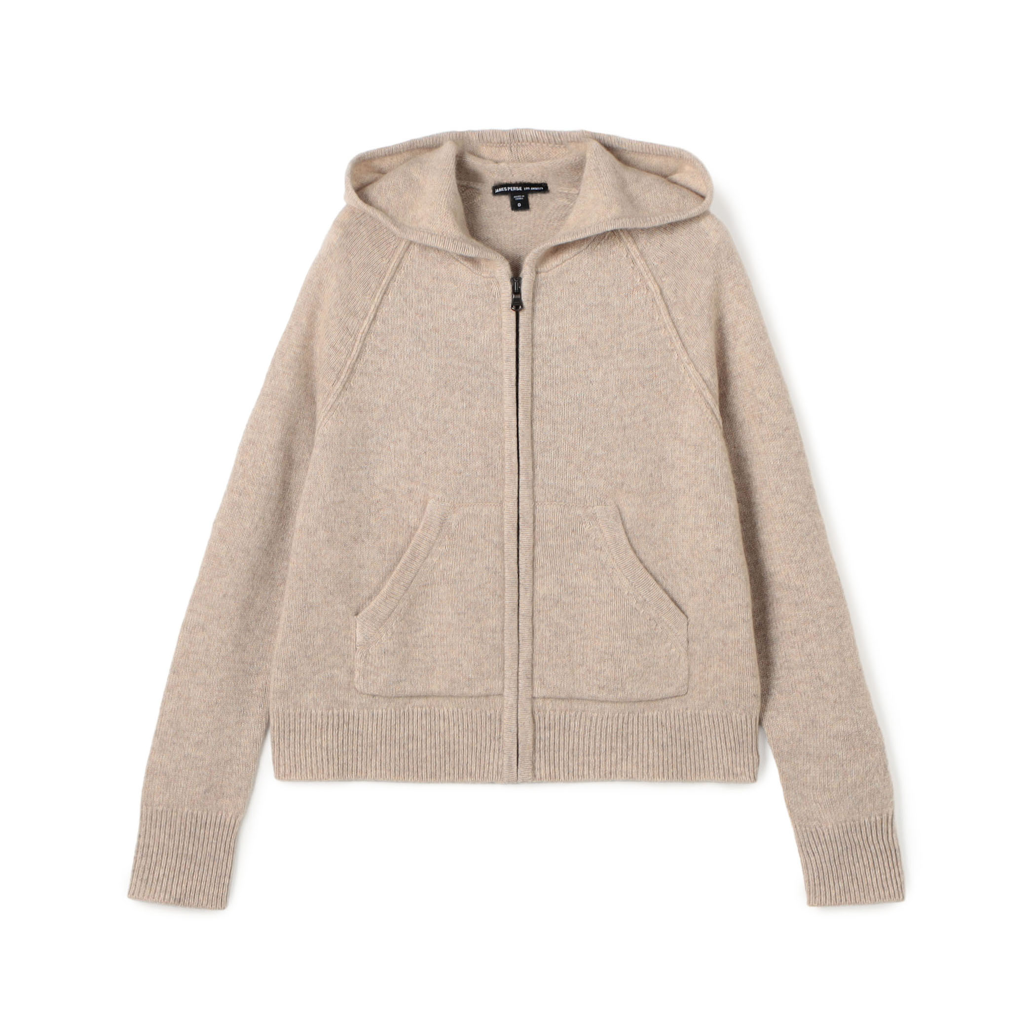 リサイクルカシミヤ ジップアップパーカ WRBC2582