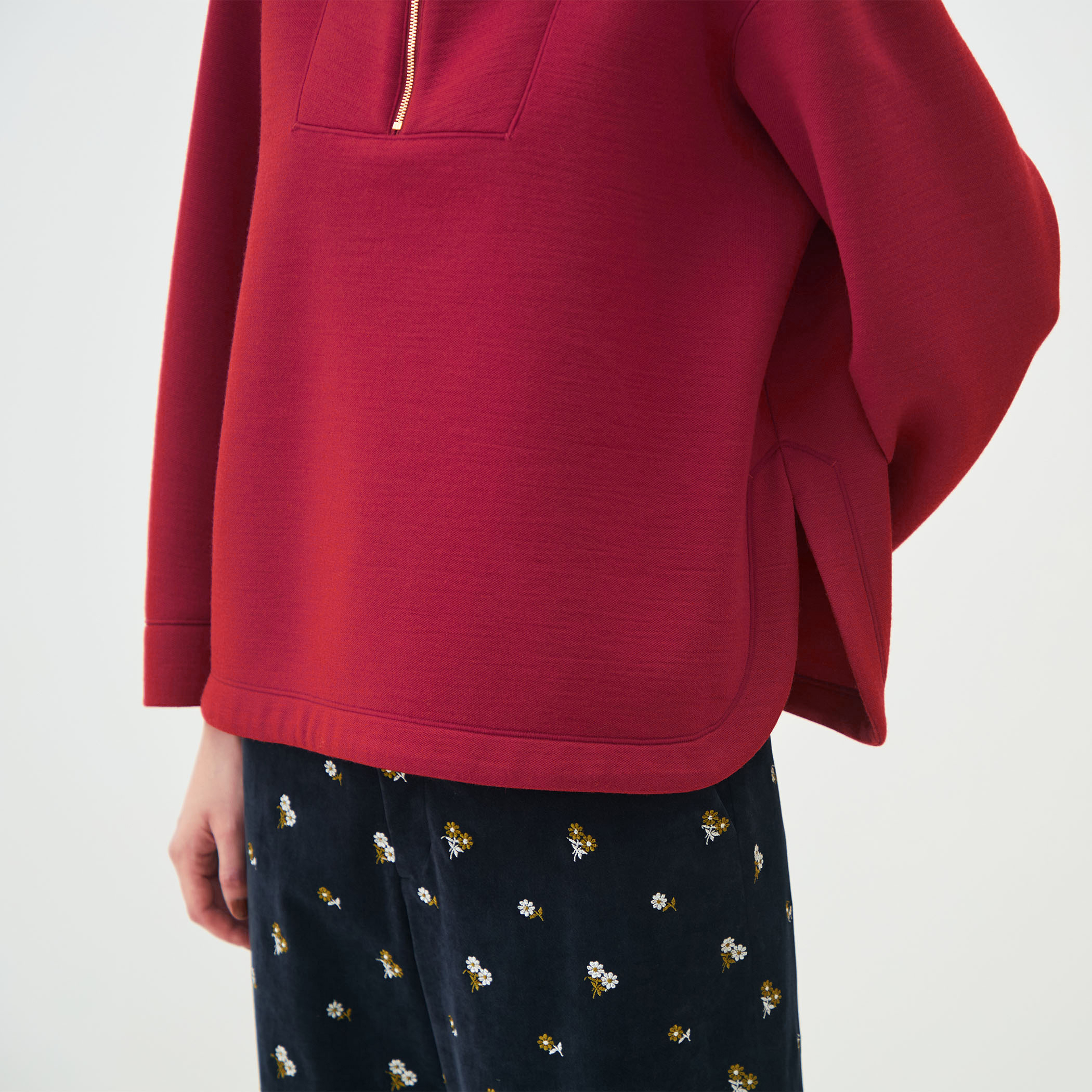 21aw Kolor ダンボールニット コレクションピース ドッキング 紫 Kolor カラー ダンボールニット ドッキングスウェット 紫 - メルカリ